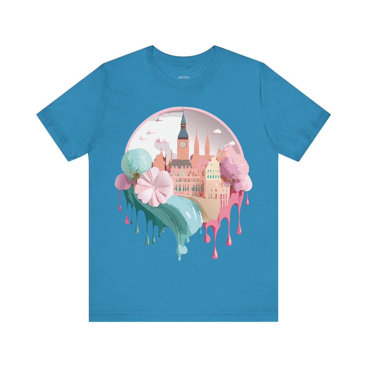 Unisex Cotton Bella+Canvas Tee with Prague