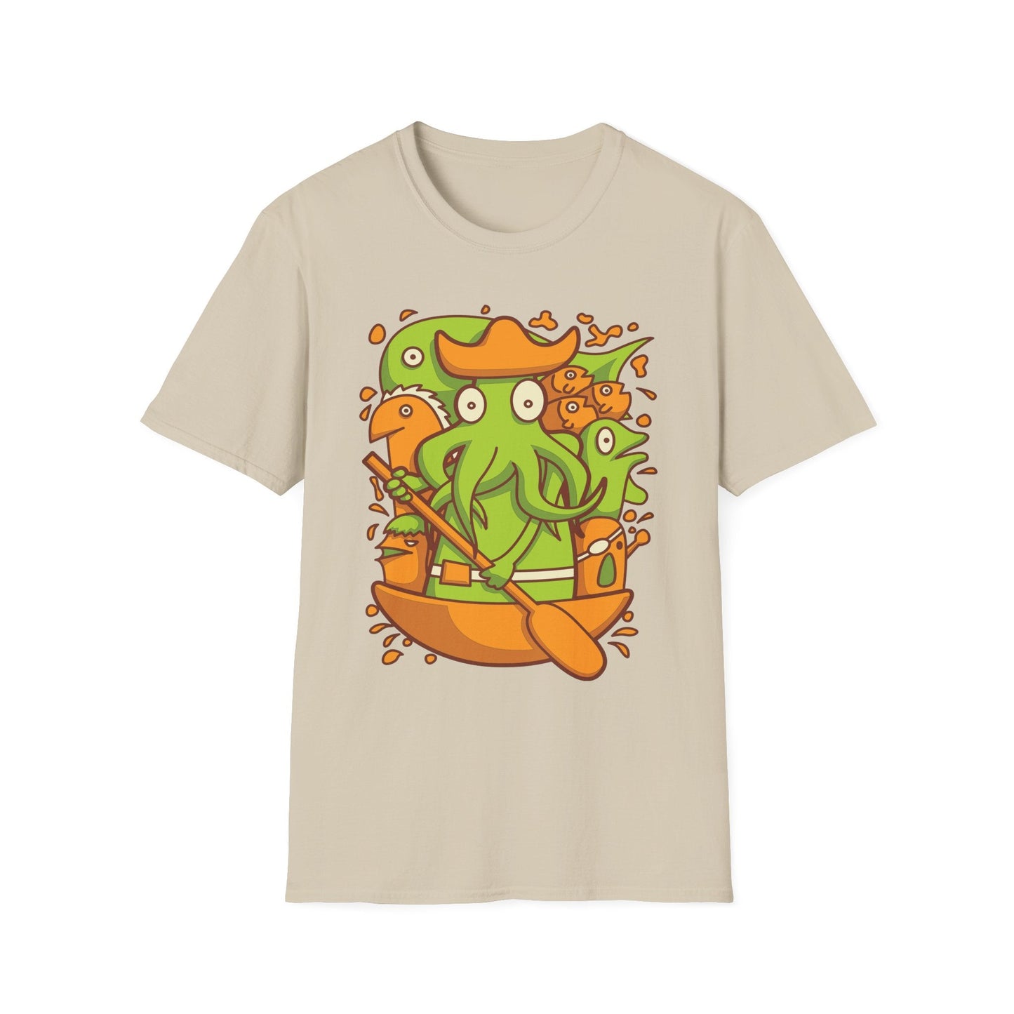 Cartoon T Shirt Animation T Shirt Funny Tee Shirt Unisex Gildan Softstyle Cotton 64000