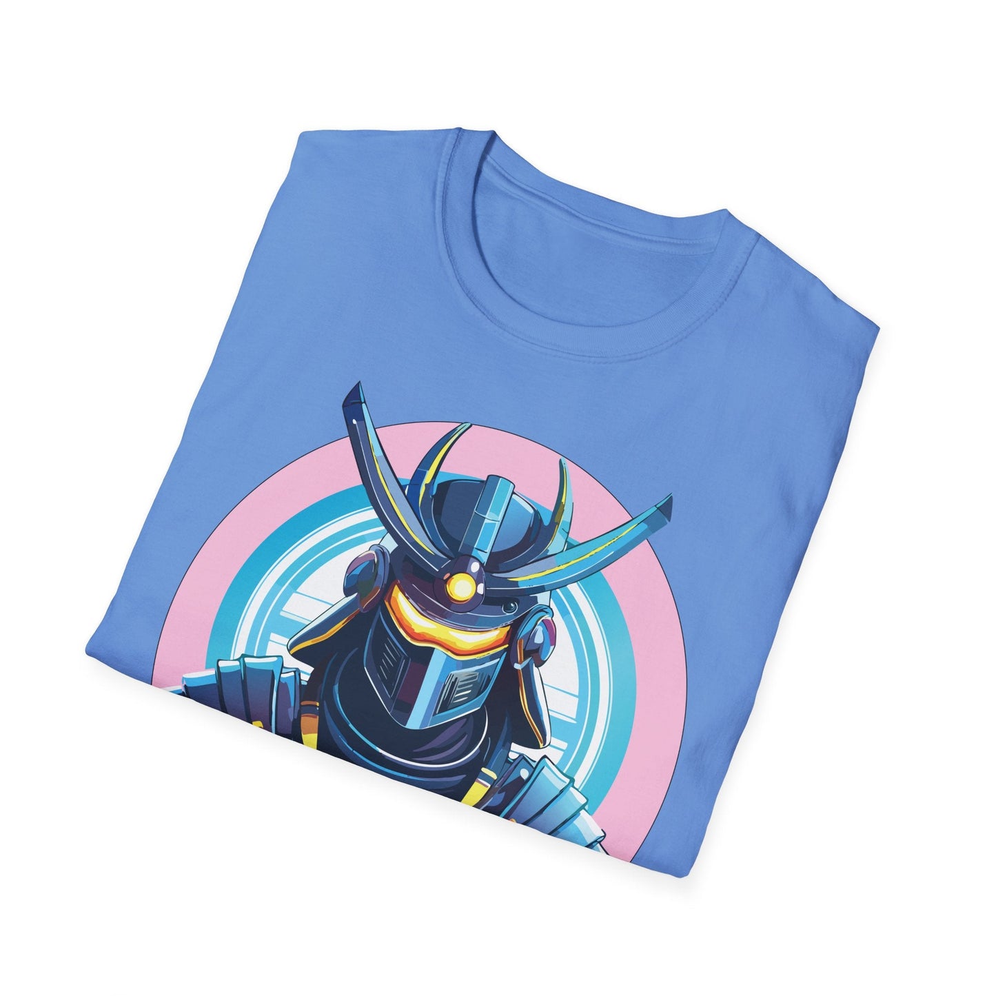 Samurai Shirt Unisex Gildan Softstyle 64000 Tee 100 Percent Ring Spun Cotton Breathable Lightweight