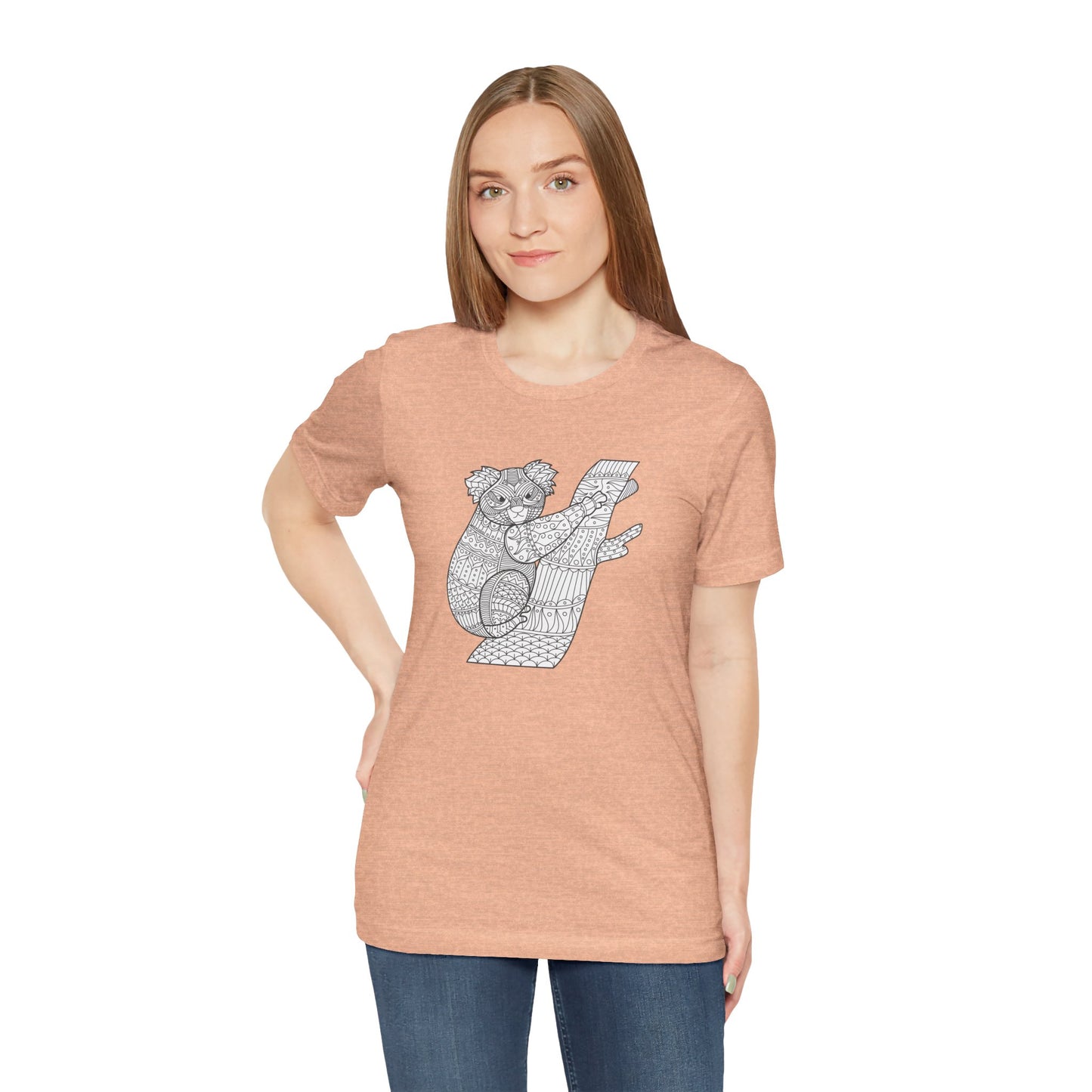 Unisex Tee Shirt with animals Print