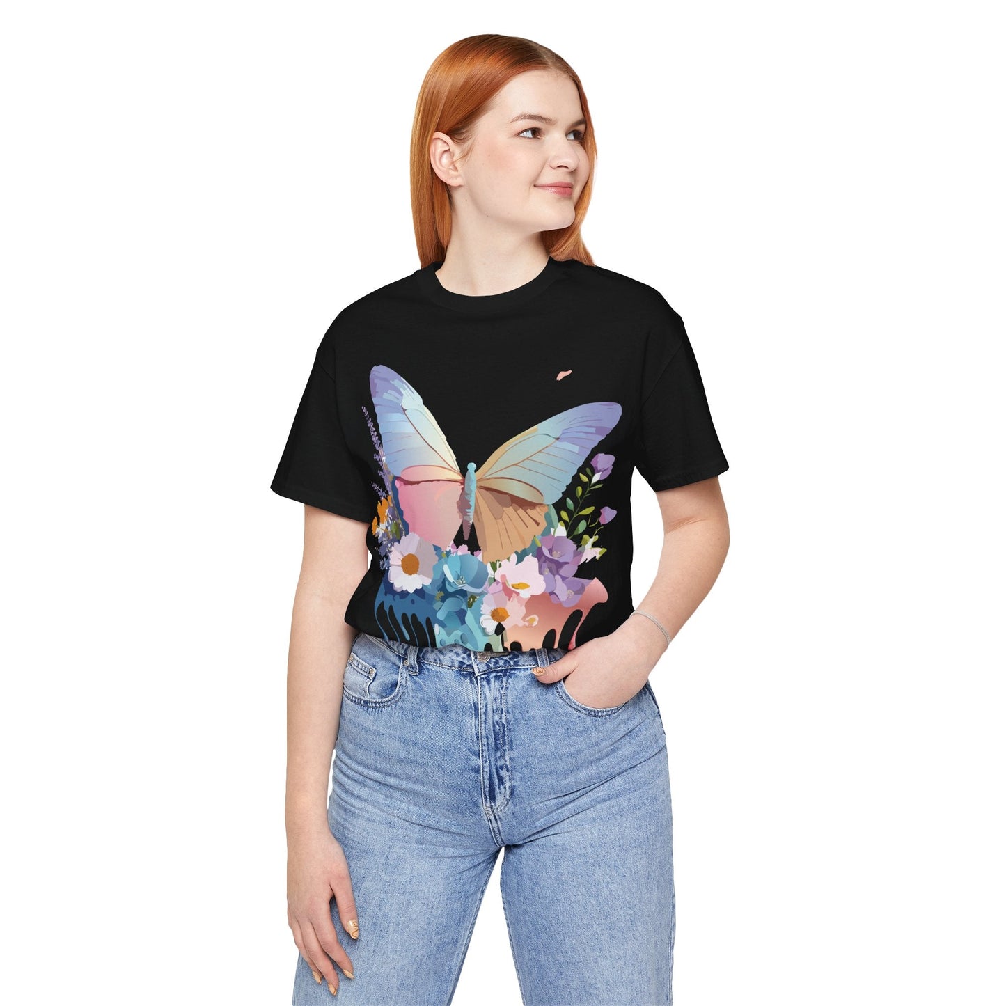 Butterfly Graphic Tee Unisex Adelpha Art Design Vintage Inspired Shirt