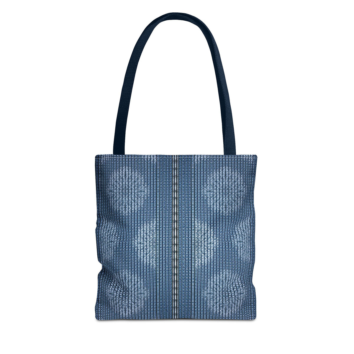 Denim Fabric Imitation Print Unisex Canvas Bag Poly Spun 3 Sizes Tote Bag 109