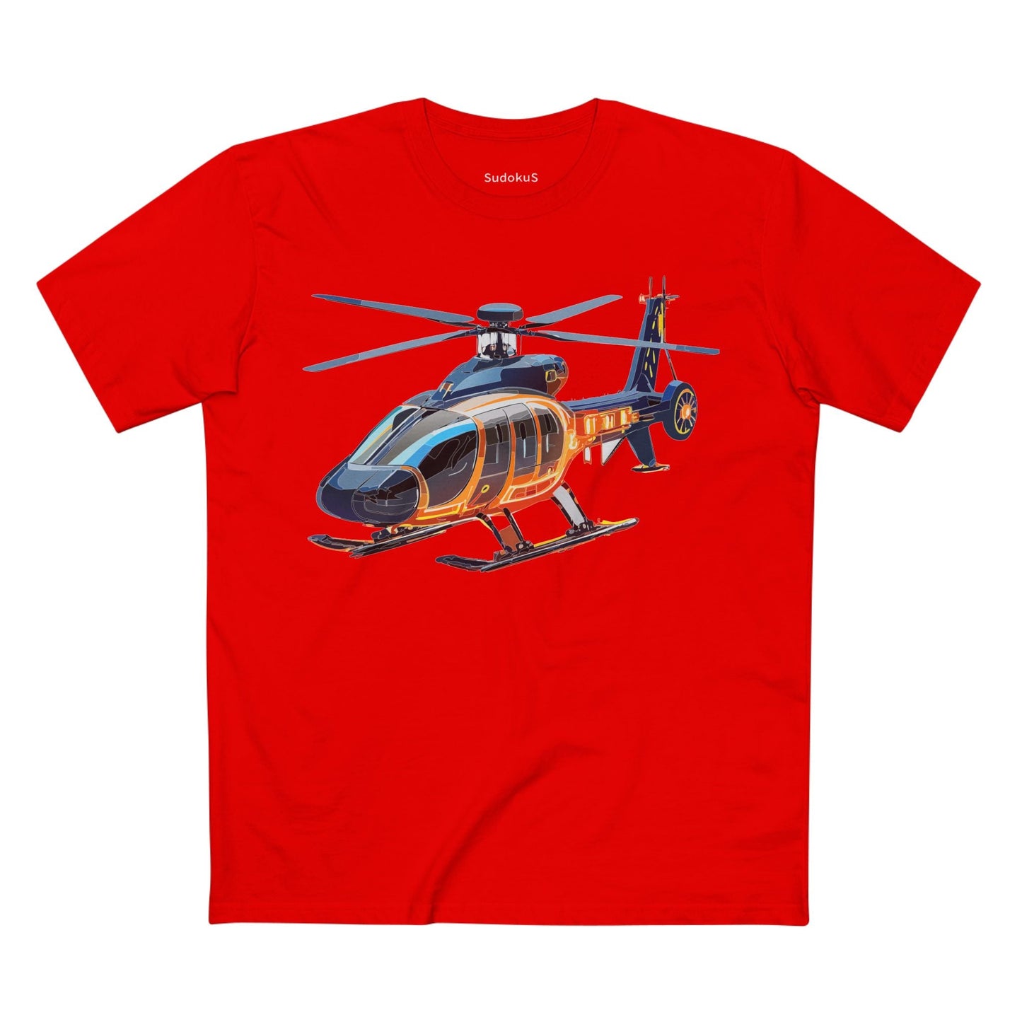 Chopper Graphic Unisex 100 Cotton Staple Tee 10