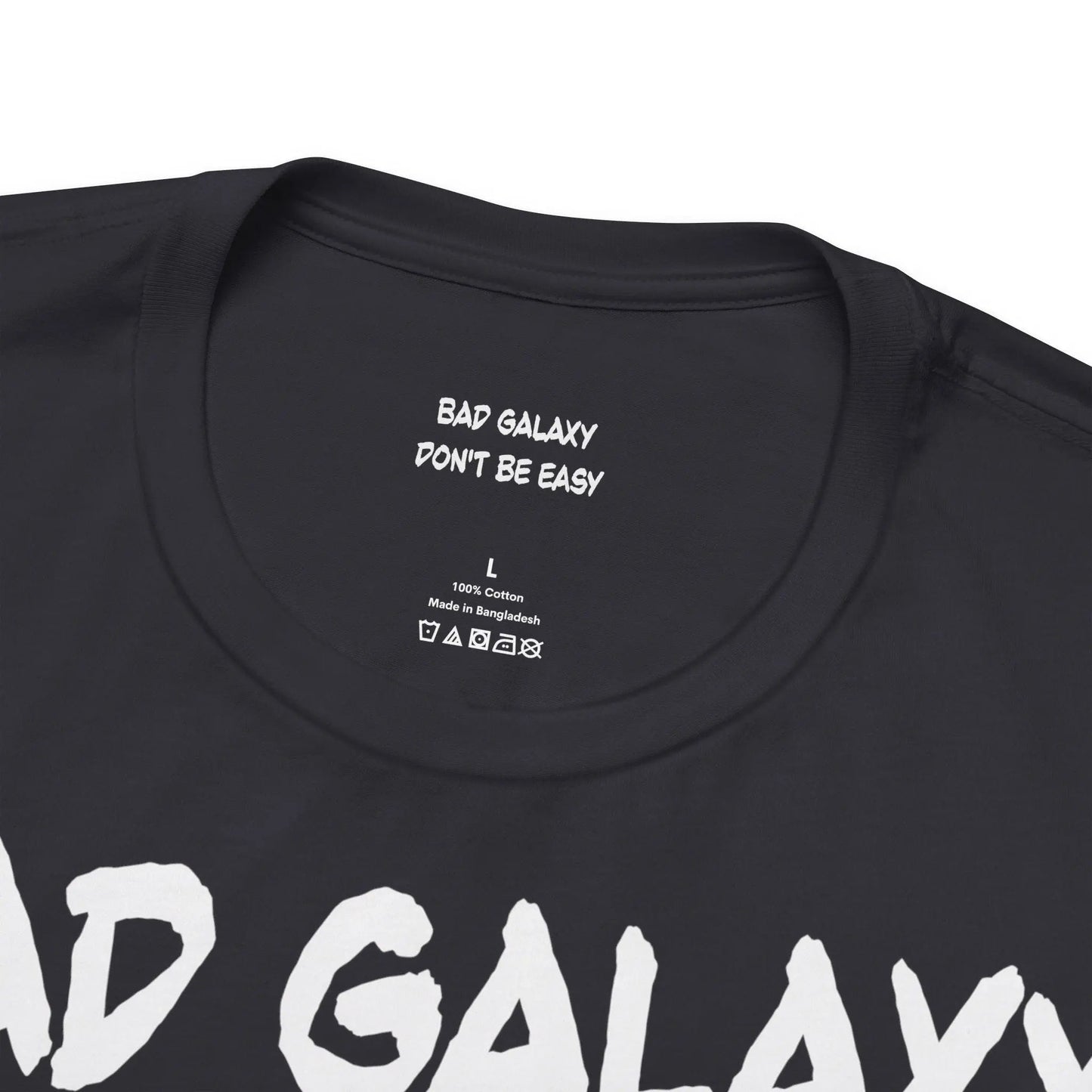 Funny Dog Tee Shirt From Bad Galaxy 100 Percent Cotton Made In USA Eco Friendly Inks