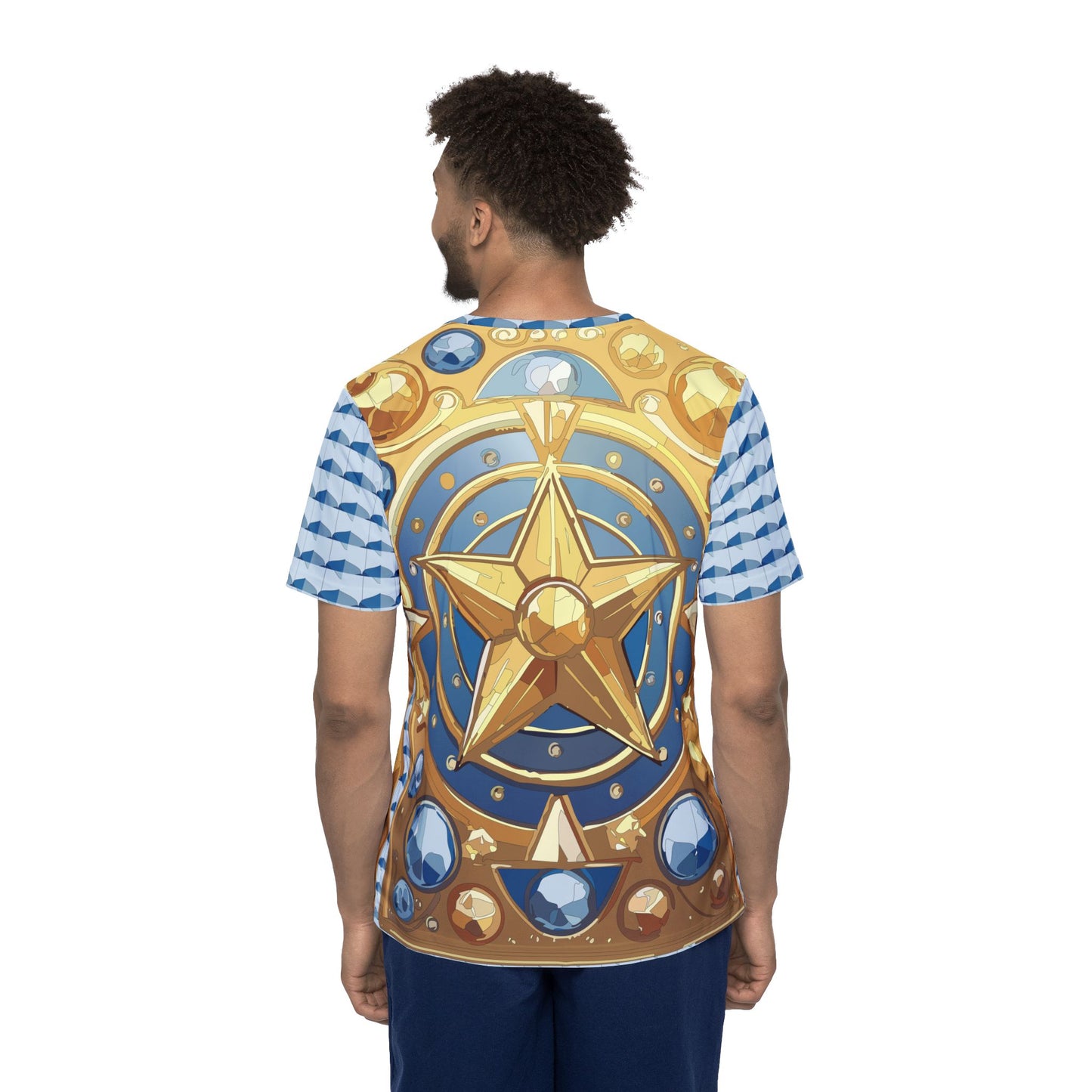 25-Card Deck Graphic T-Shirt, Art Design Poly Shirt, All Over Print Graphic Tee, Playing Cards T-Shirt, Playing Cards Tees