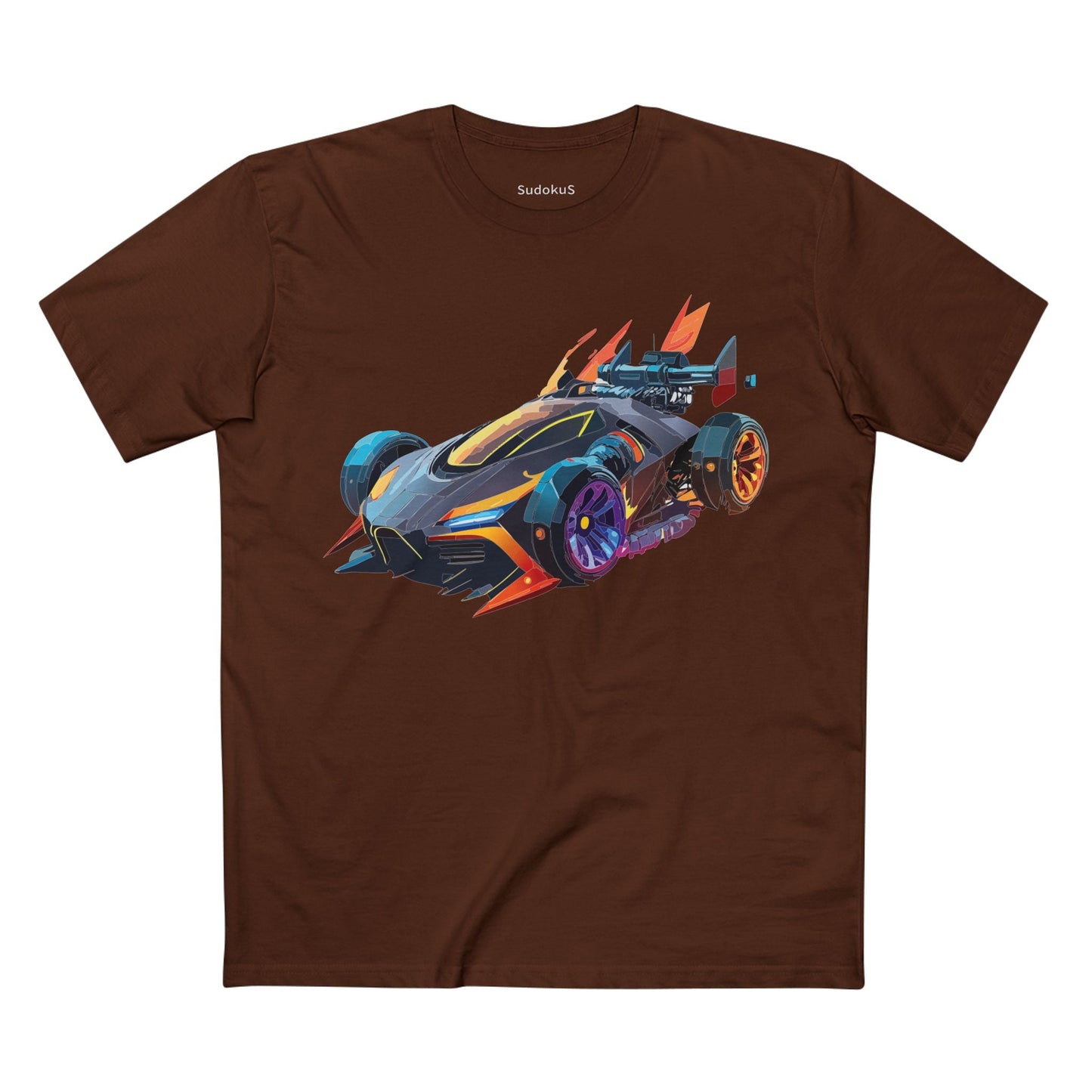 Car Graphic Unisex 100 Cotton Staple Tee 14