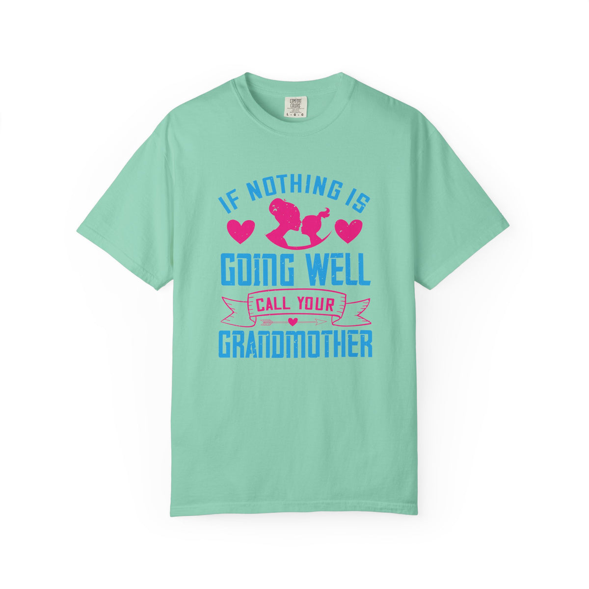 Grandma T-shirt Mother Day Mama Tee Unisex Comfort Colors Garment-Dyed Cotton h76