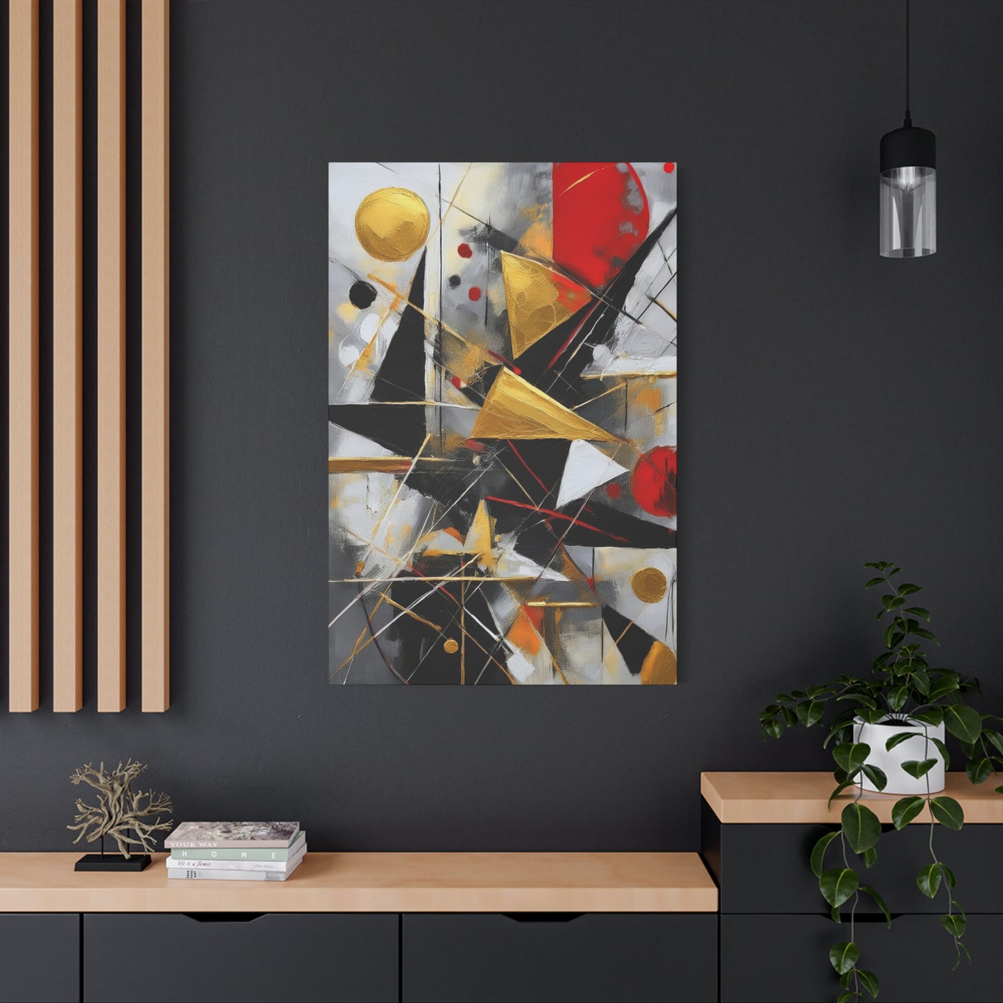 Abstract Oil Painting Print Canvas 20x24,20x30,24x30 24x32,24x36,30x40 32x48,36x48,40x60 Pine-Wood Inner Frame ABS-187