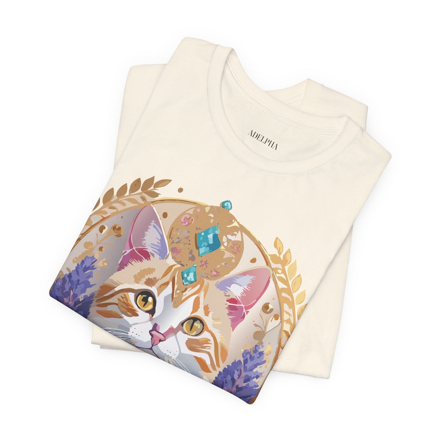 Adelpha Medallion Graphic Tee Unisex Jersey Short Sleeve Vintage Inspired Art Premium Casual Wear