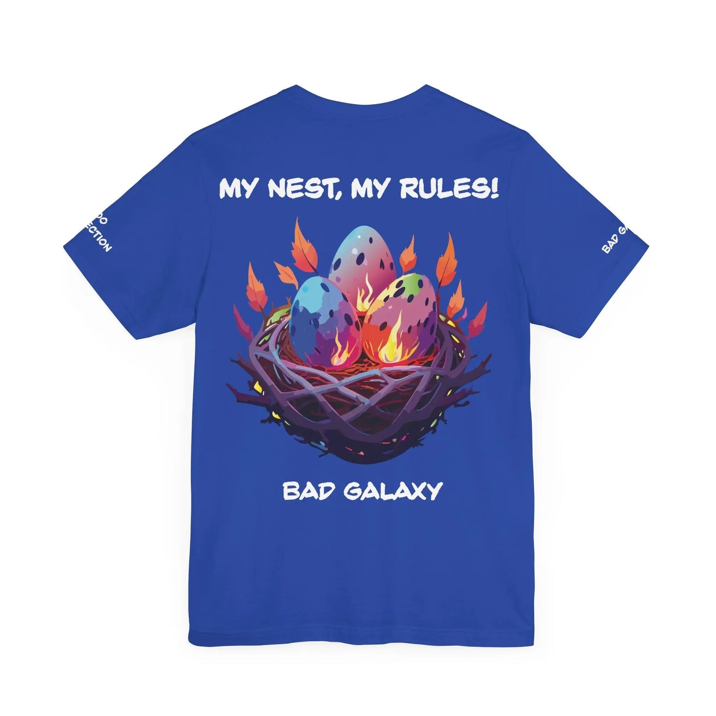 Animal T Shirt By Bad Galaxy Made To Order Cotton Tee With Eco Friendly Inks Soft Comfort Fit