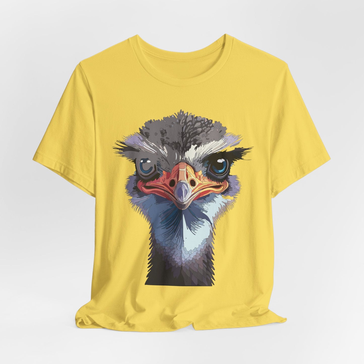 Unisex Animal Tee Shirt With Art Design Wild Animals Shirt Gildan Softstyle 64000
