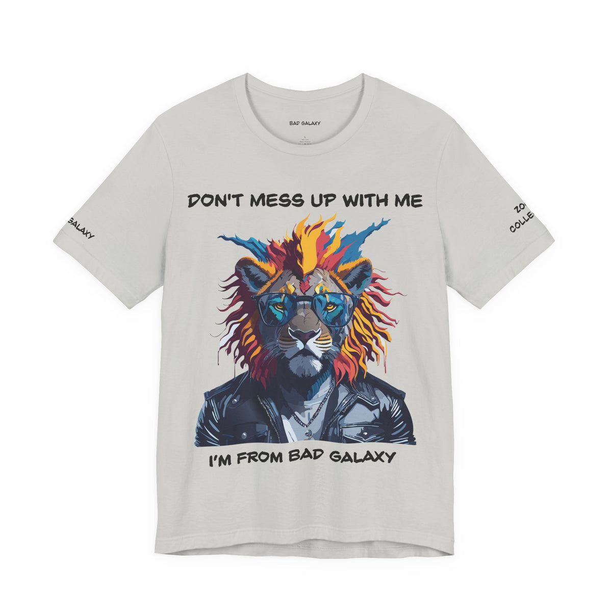 Animal Graphic Unisex Cotton Bella+Canvas Tee with Art Design b6