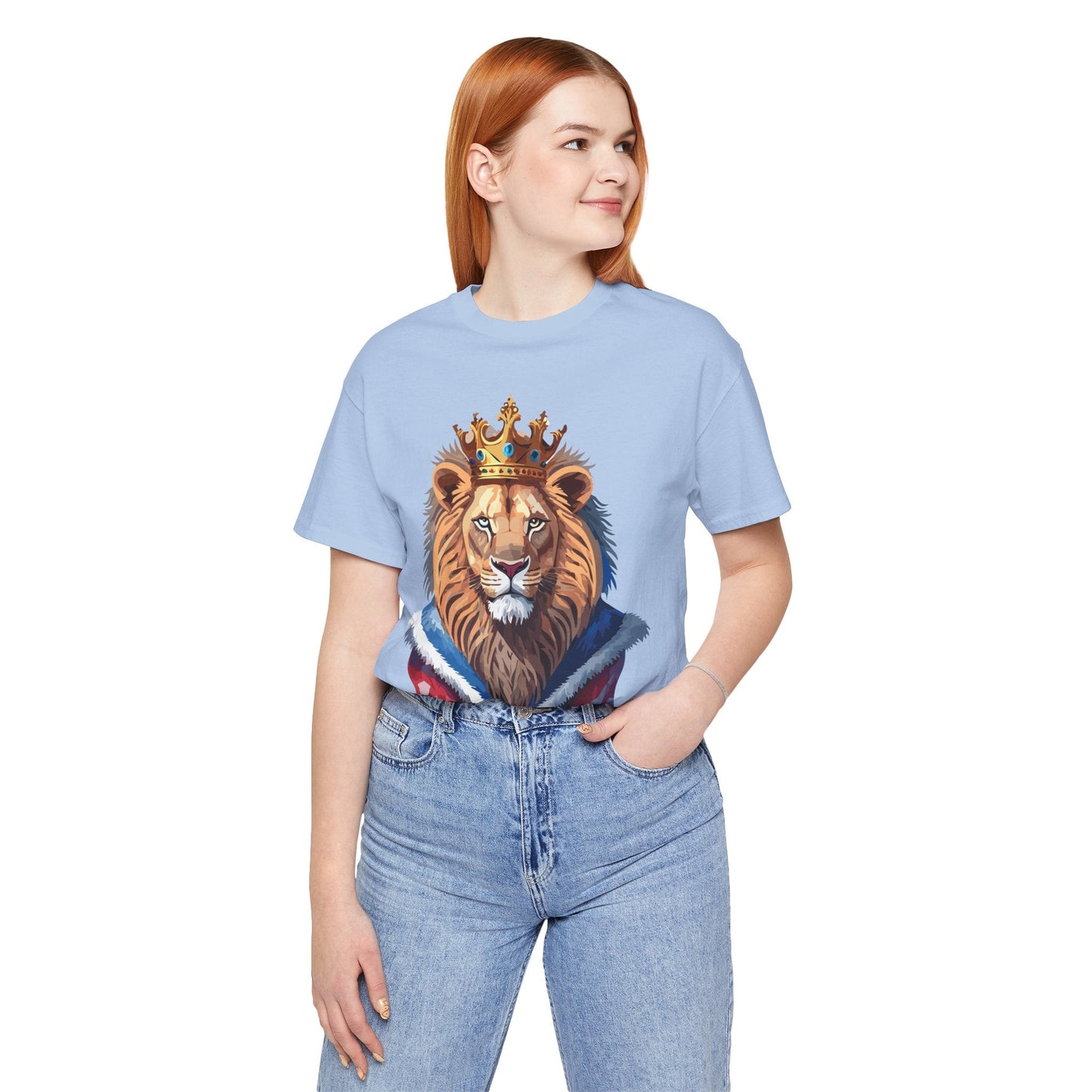 Unisex Animal T Shirt With Art Design Wild Animals Shirt Gildan Softstyle 64000 Cotton