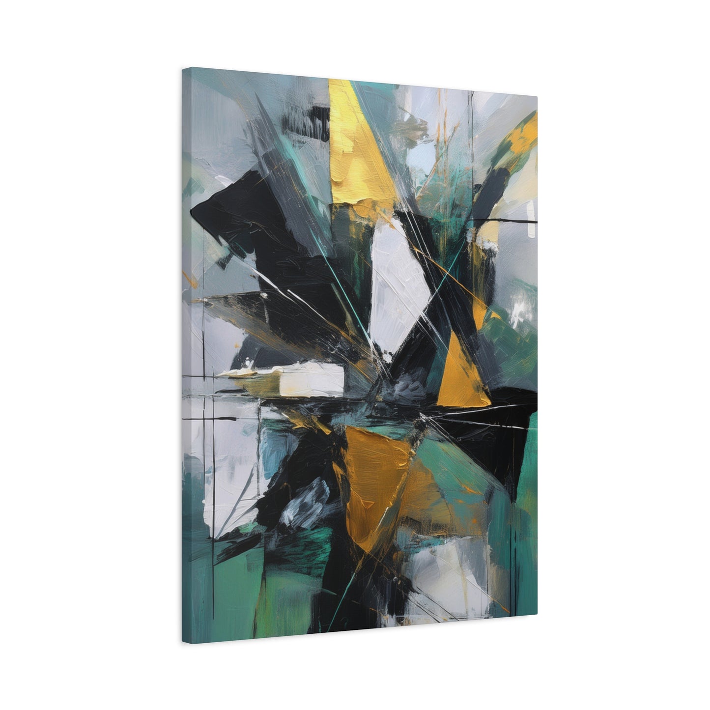 Abstract Oil Painting Print Canvas 20x24,20x30,24x30 24x32,24x36,30x40 32x48,36x48,40x60 Pine-Wood Inner Frame ABS-208