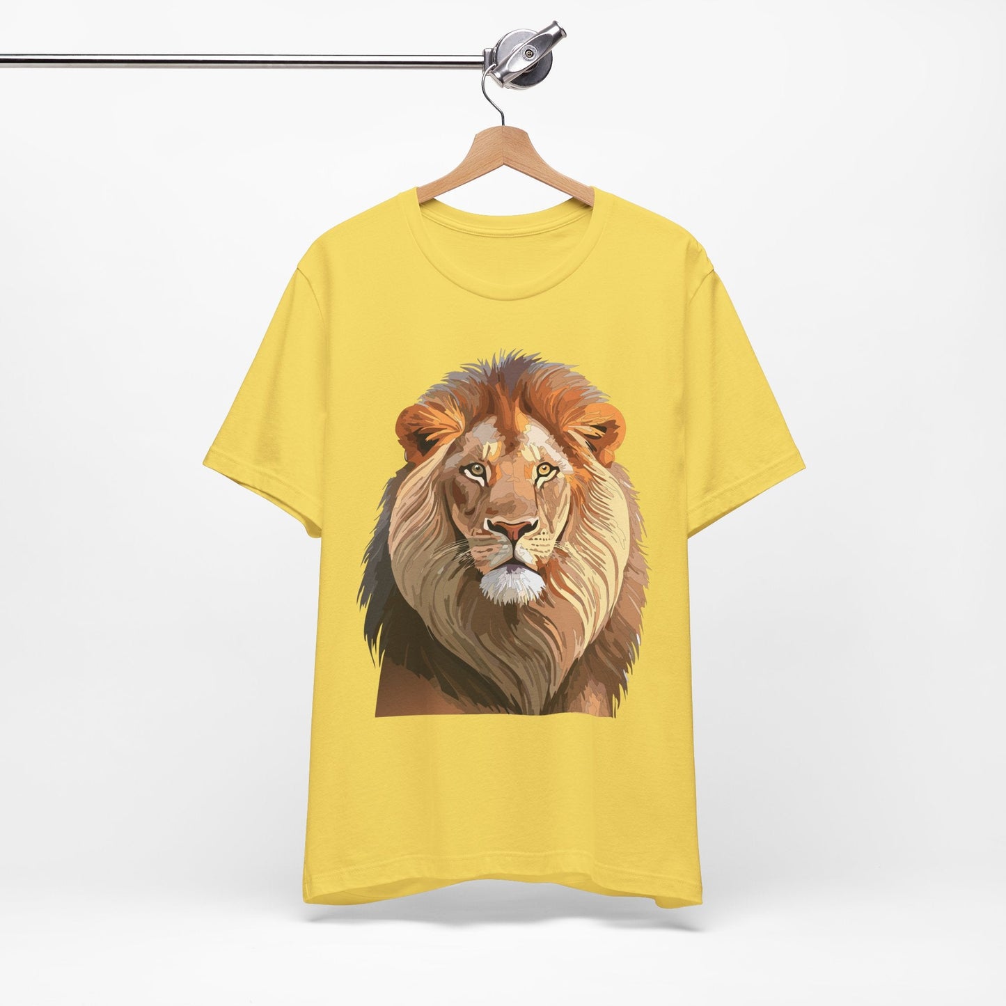Unisex Animal Graphic Tee Shirt With Wild Animals Art Design For Everyday Wear Casual