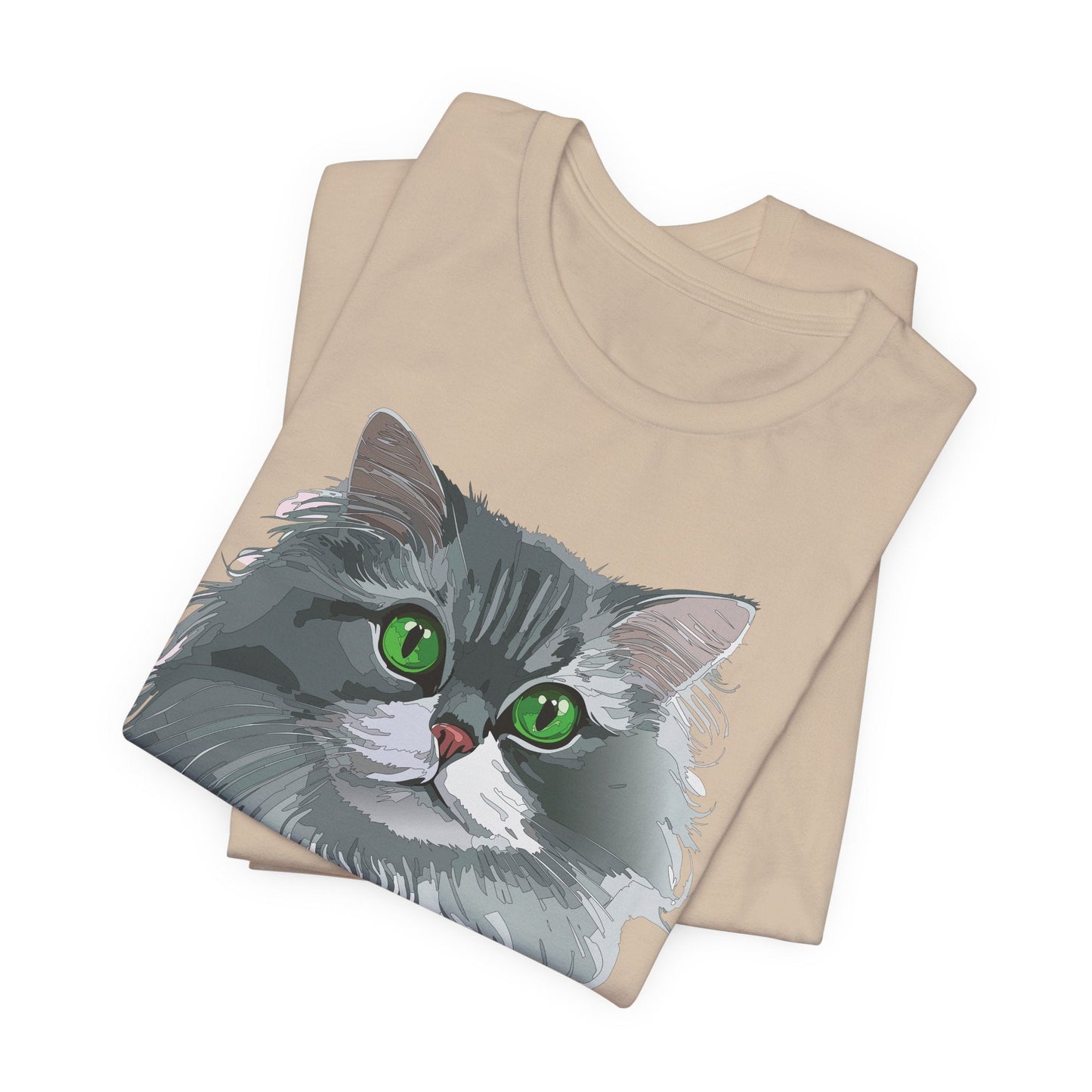 Unisex Animal Shirt With Art Design Animals Tee Short Sleeve Jersey Style Wild Animals Shirt