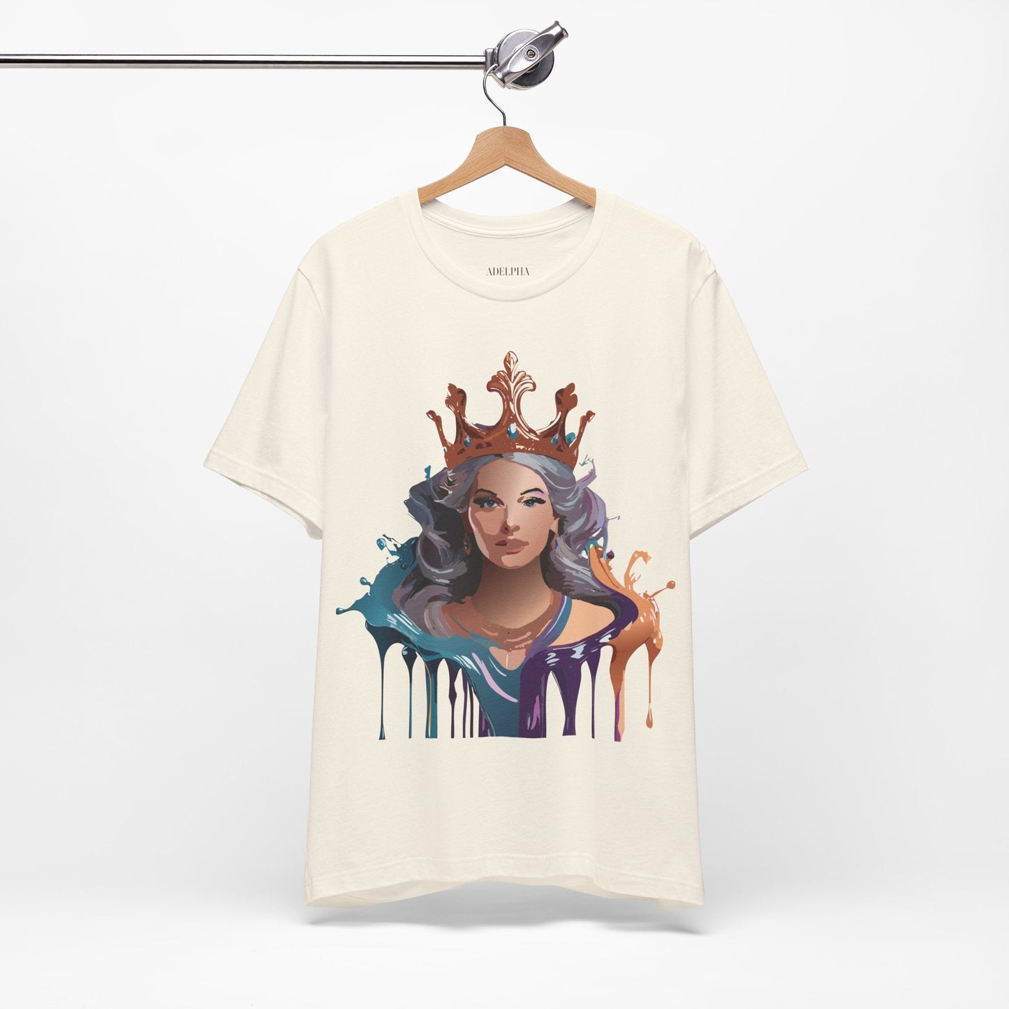 Queen Graphic T Shirt Unisex Adelpha Art Design Tee Premium Quality Jersey Short Sleeve