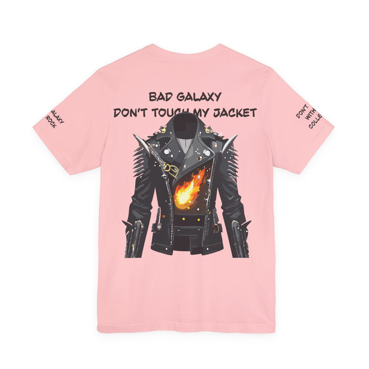 Punk Rock Graphic Unisex Cotton Bella+Canvas Tee with Art Design b37