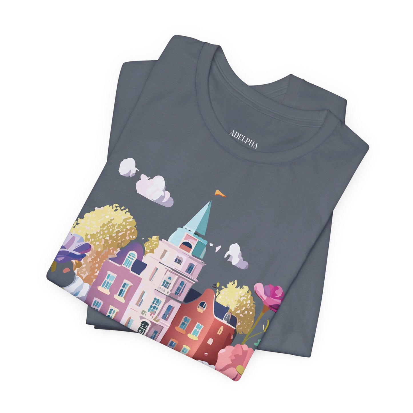Amsterdam Tourist Shirt Unisex Graphic Tee Vintage Inspired Artwork Art Design By Adelpha