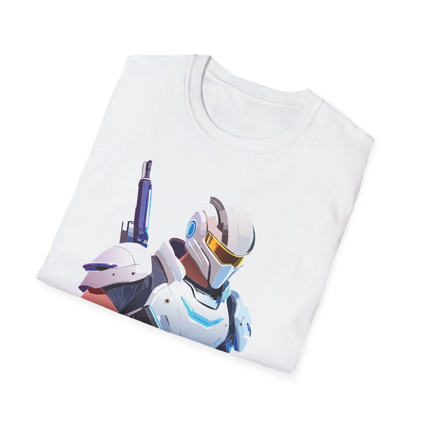 Robocop T Shirt Unisex Softstyle 64000 Gildan 100 Percent Ring Spun Cotton Graphic Tee
