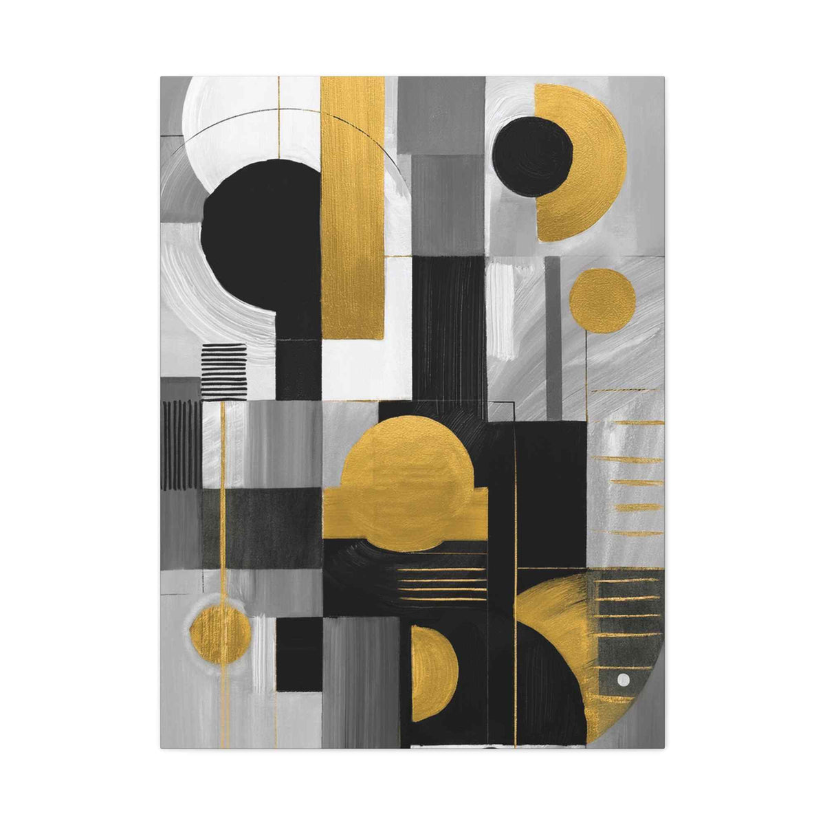 Black Abstract Painting Print Canvas 20x24,20x30,24x30, 24x32,24x36,30x40, 32x48,36x48,40x60 Pine-Wood Inner Frame ABS-19
