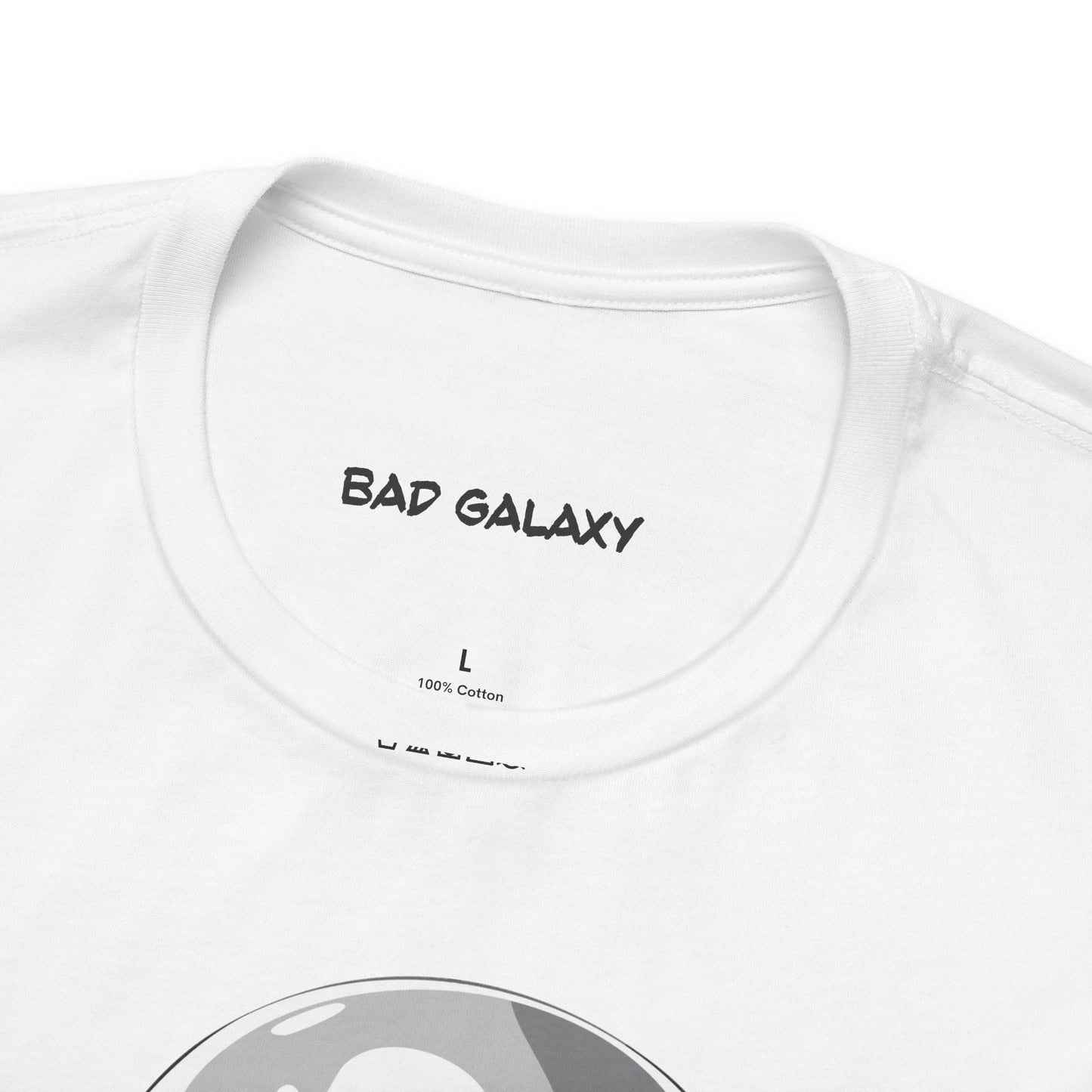 Bad Galaxy Alien Tee Shirt Made To Order 100 Percent Cotton Lightweight Eco Friendly Inks