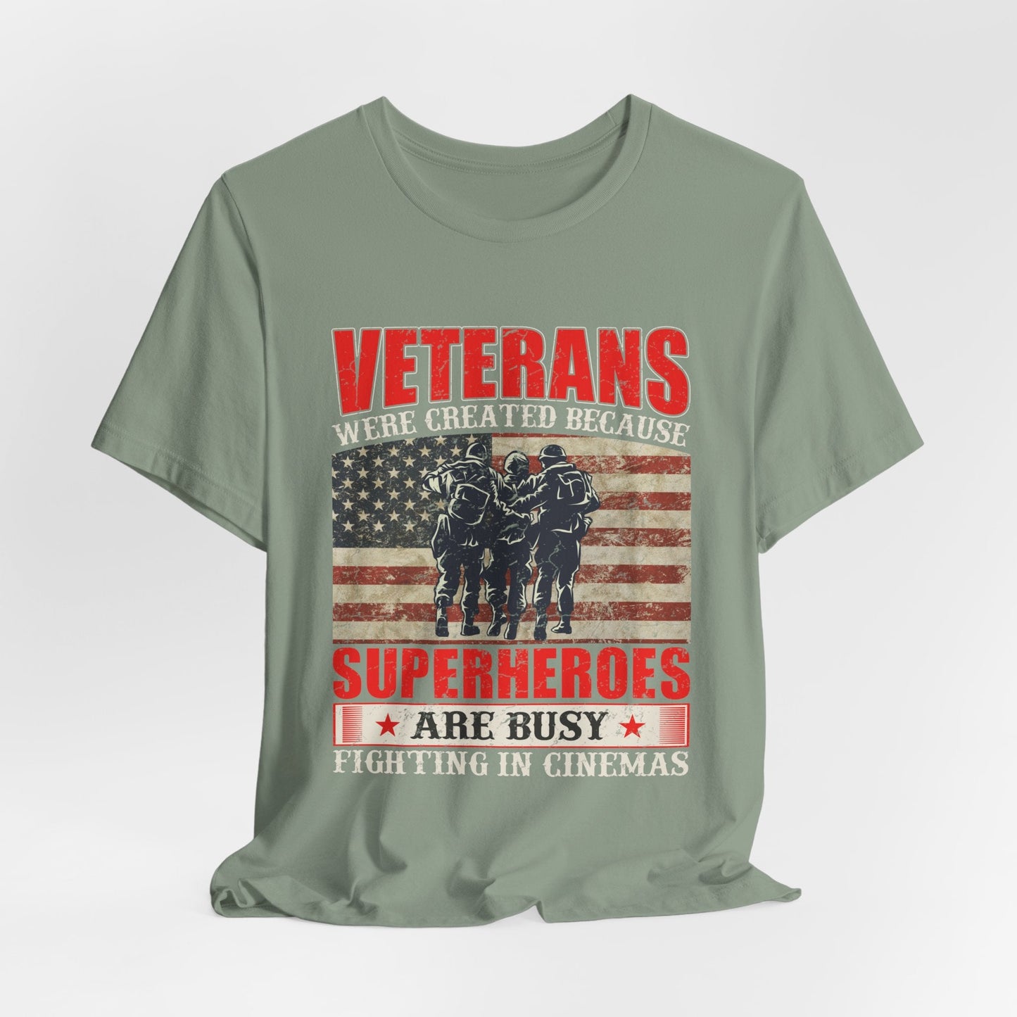 Army Veteran Patriotic Graphic Design Unisex Cotton T-Shirt v41