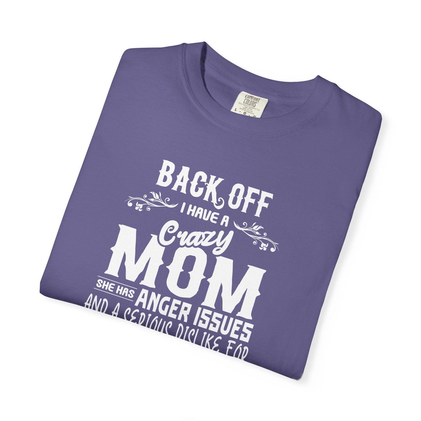 Mom T-shirt Mother's Day Mama Tee Unisex Comfort Colors Garment-Dyed Cotton h34