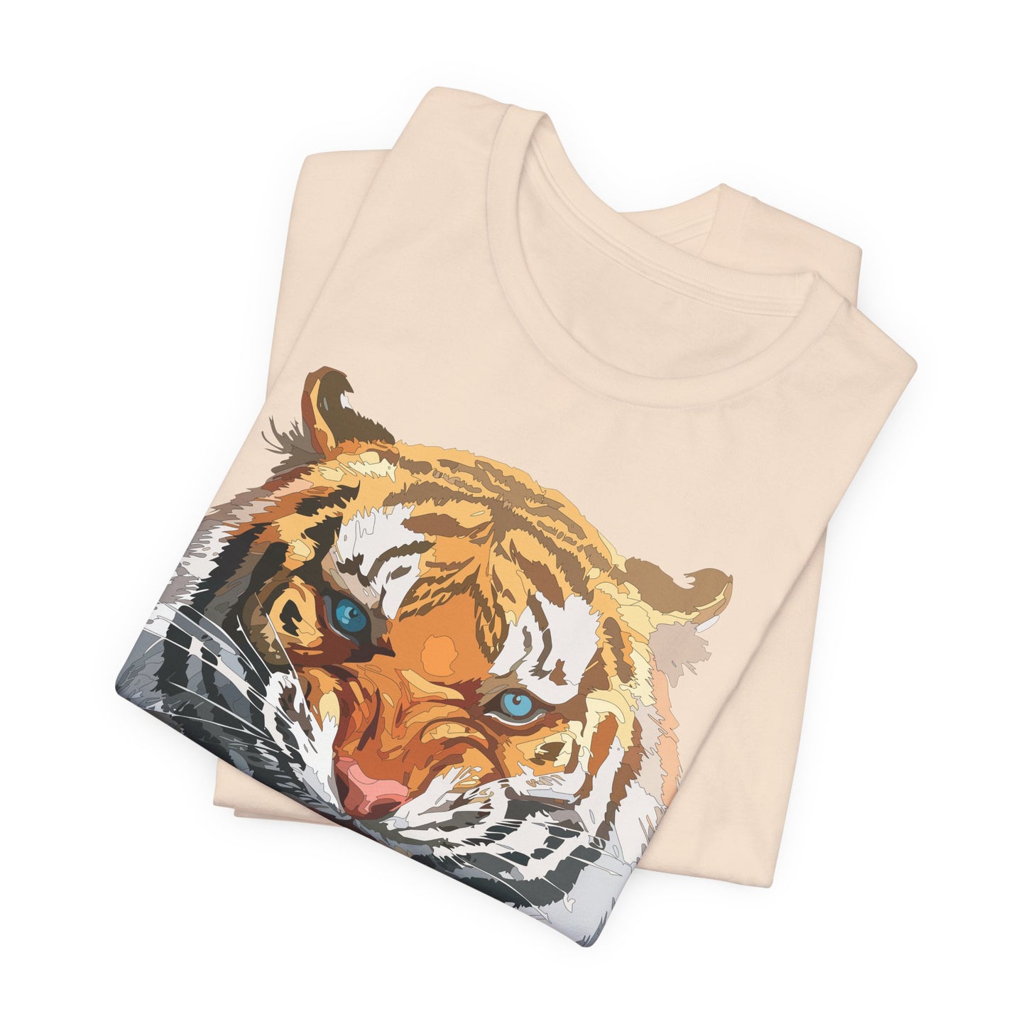 Tiger Shirt, Animal Shirt, T-Shirt with Tiger, Art Design Tee, Wild Animals Tees, Safari T-Shirt, Graphic Design Tee 15