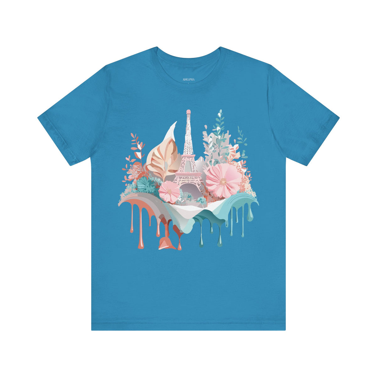Unisex Cotton Bella+Canvas Tee with Paris
