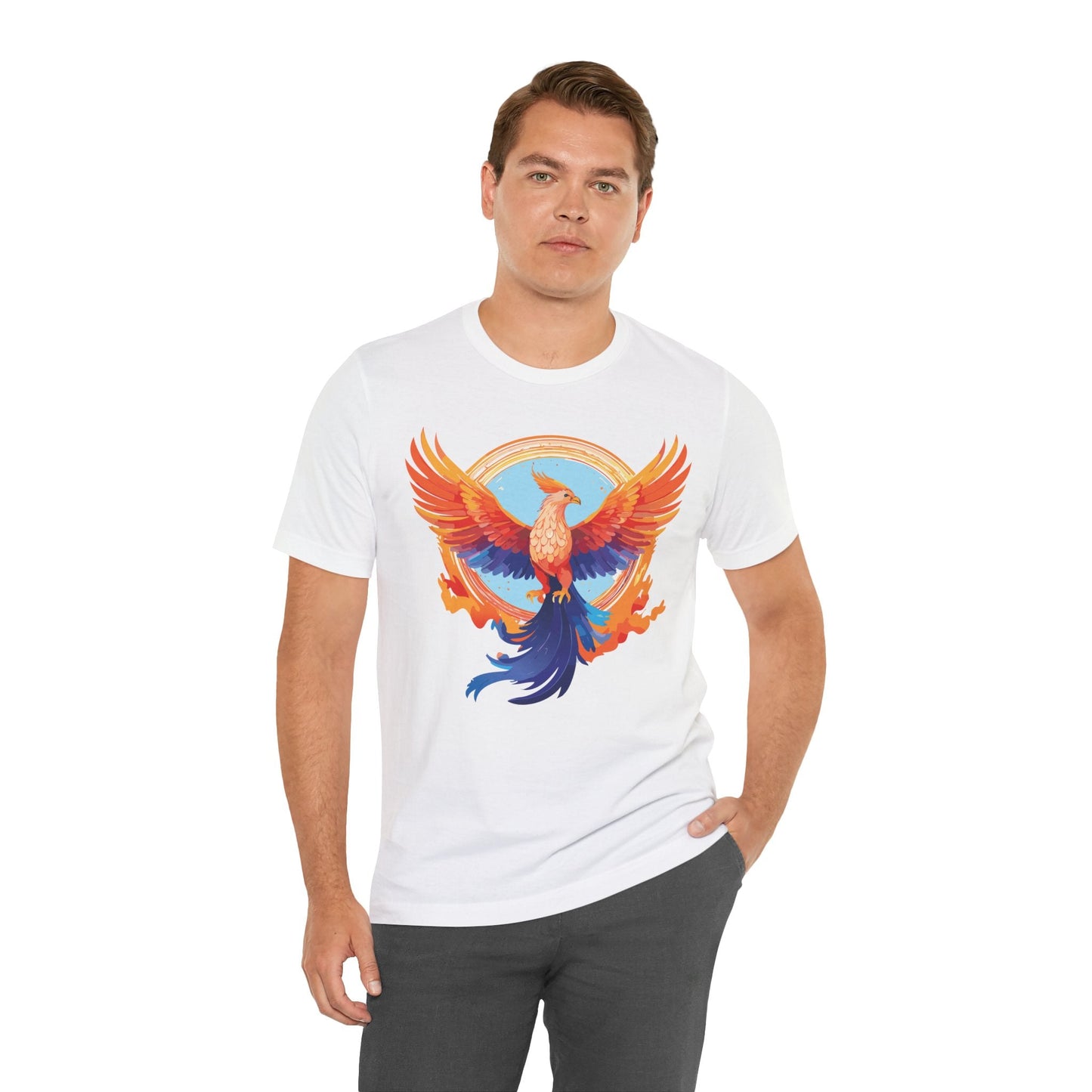 Unisex Animal Shirt With Art Design Wild Animals Tee Short Sleeve Comfort Fit Everyday Wear