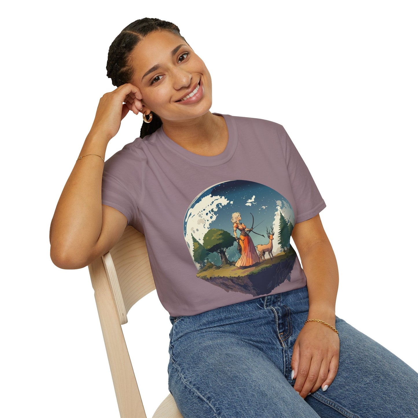 Womens Graphic T Shirts Ladies Art Design Shirt Softstyle Gildan 64000 Unisex Tee