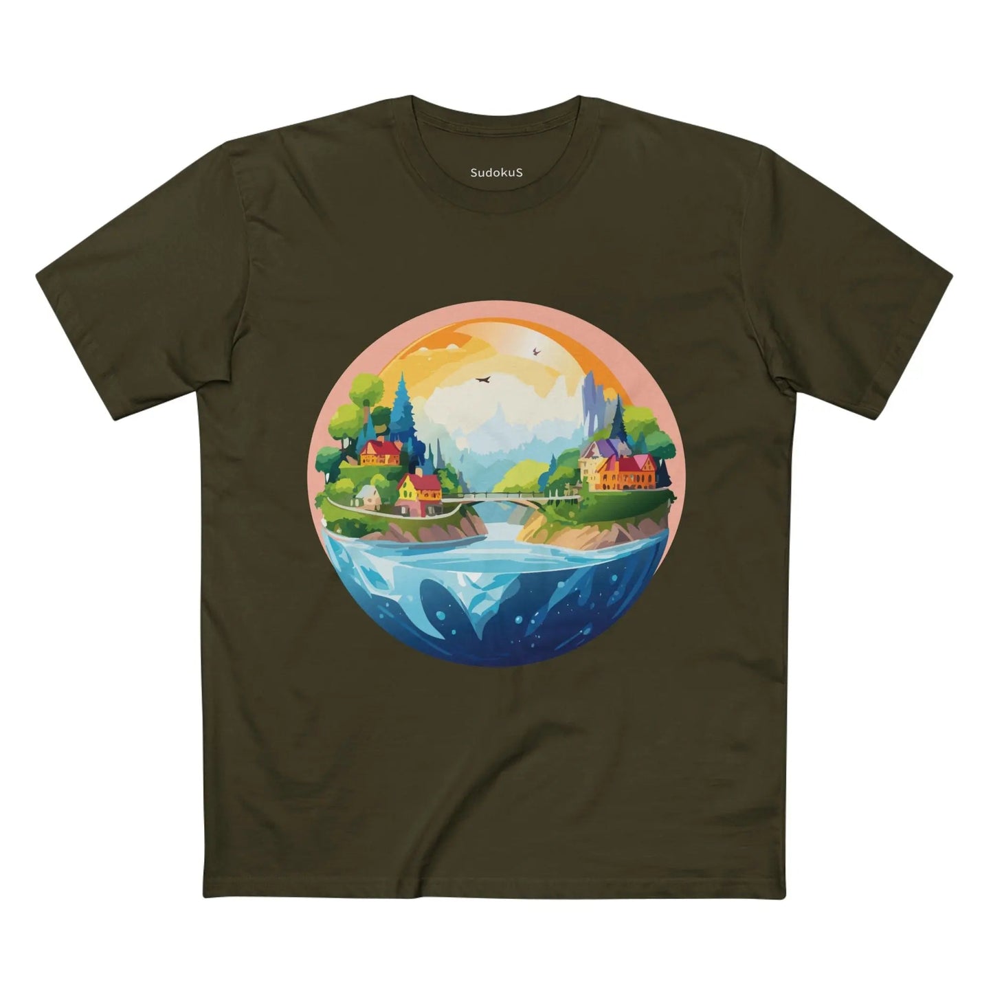 Fantasy Graphic Unisex 100 Cotton Staple Tee 4