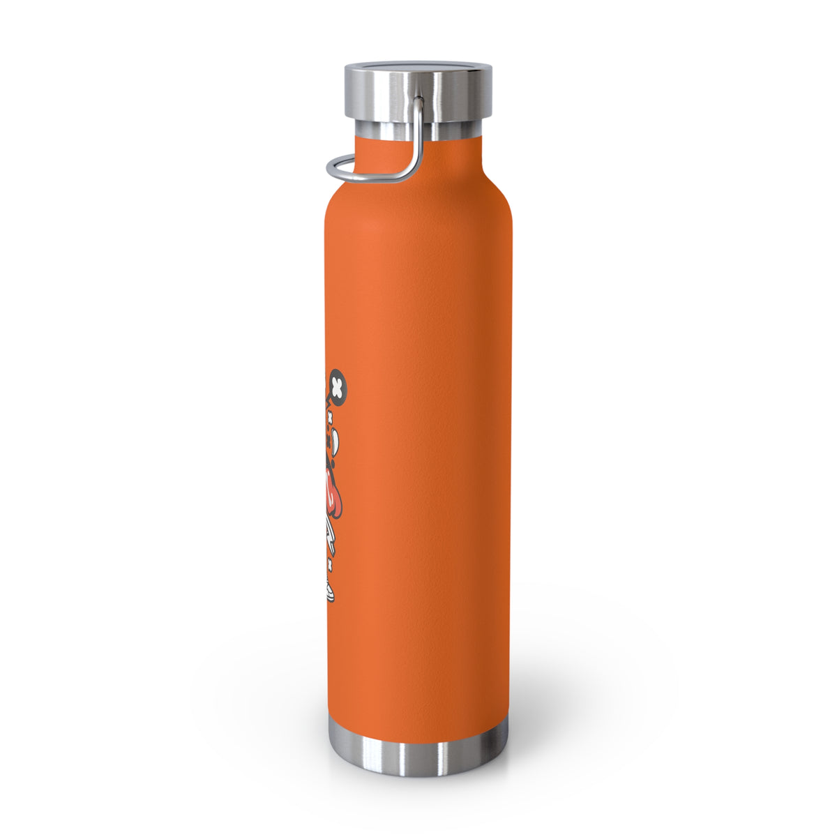 22oz Copper Insulated Water Bottle with Cartoon Design - CV32