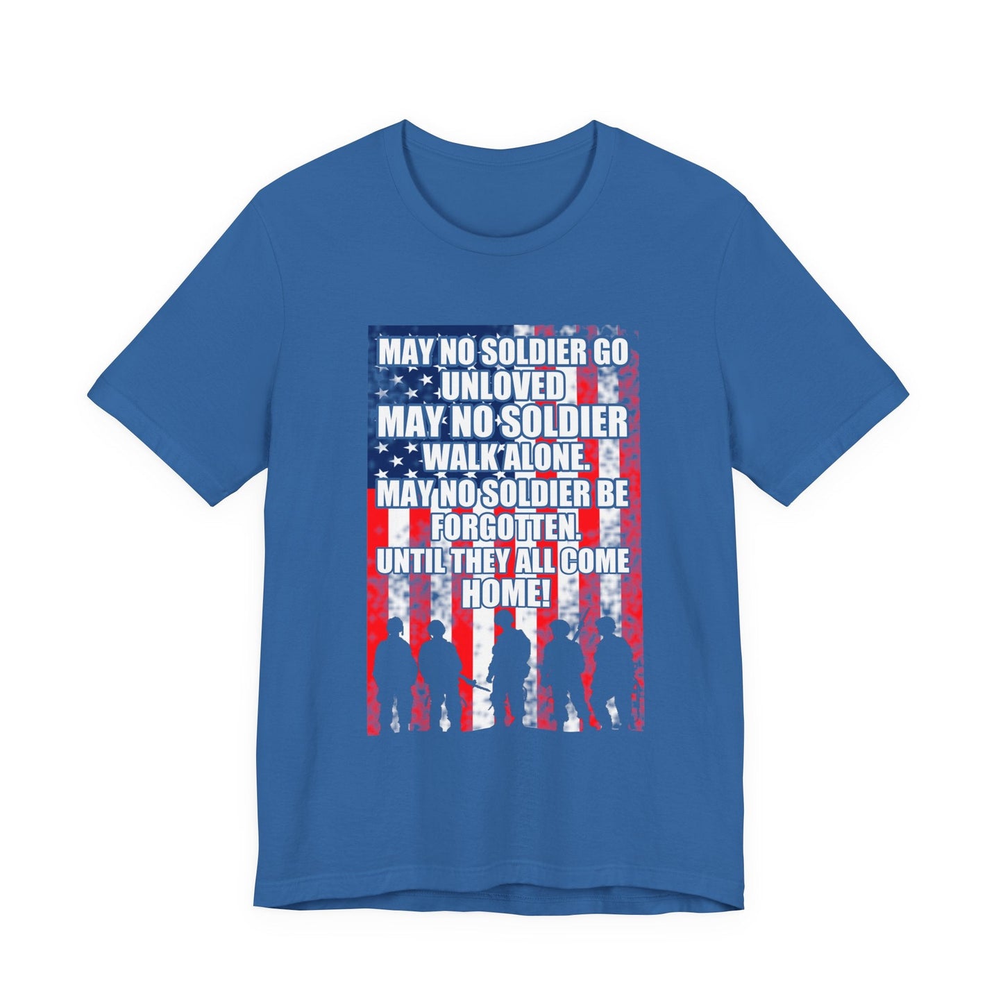 Army Veteran Patriotic Graphic Design Unisex Cotton T-Shirt v49