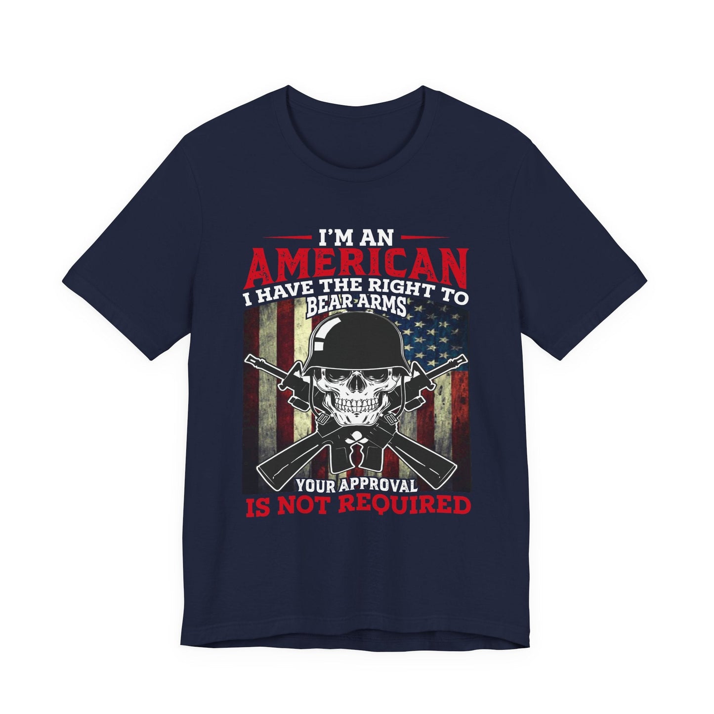 Army Veteran Patriotic Graphic Design Unisex Cotton T-Shirt v29