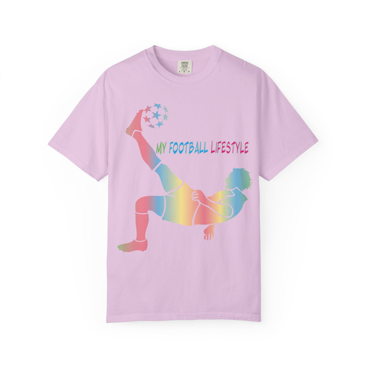 Sports Graphic Unisex T-Shirt Garment Dyed Cotton Relaxed Fit Comfort Colors 12