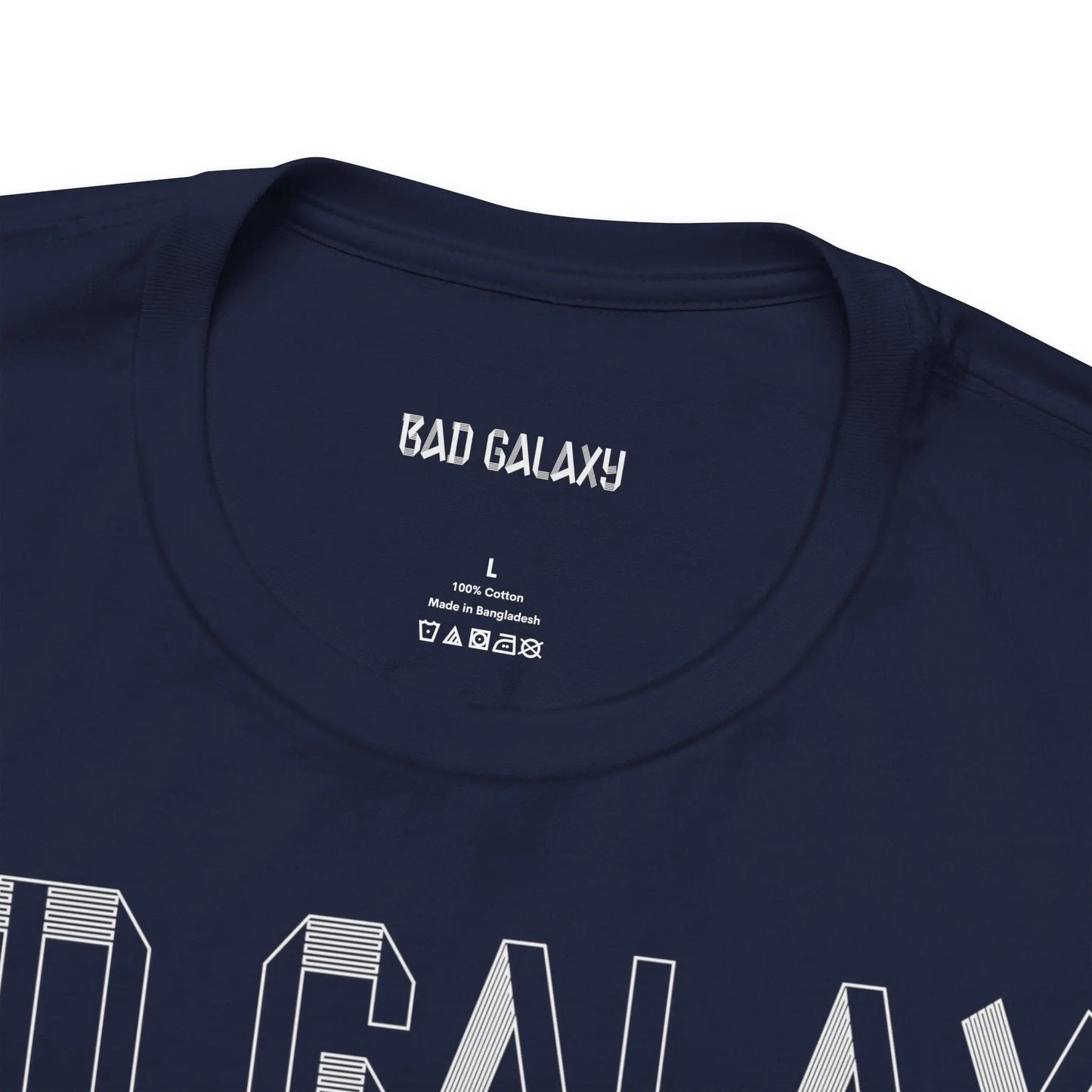 Tee Shirt With Alien From Bad Galaxy 100 Percent Cotton Eco Friendly Inks Made In USA