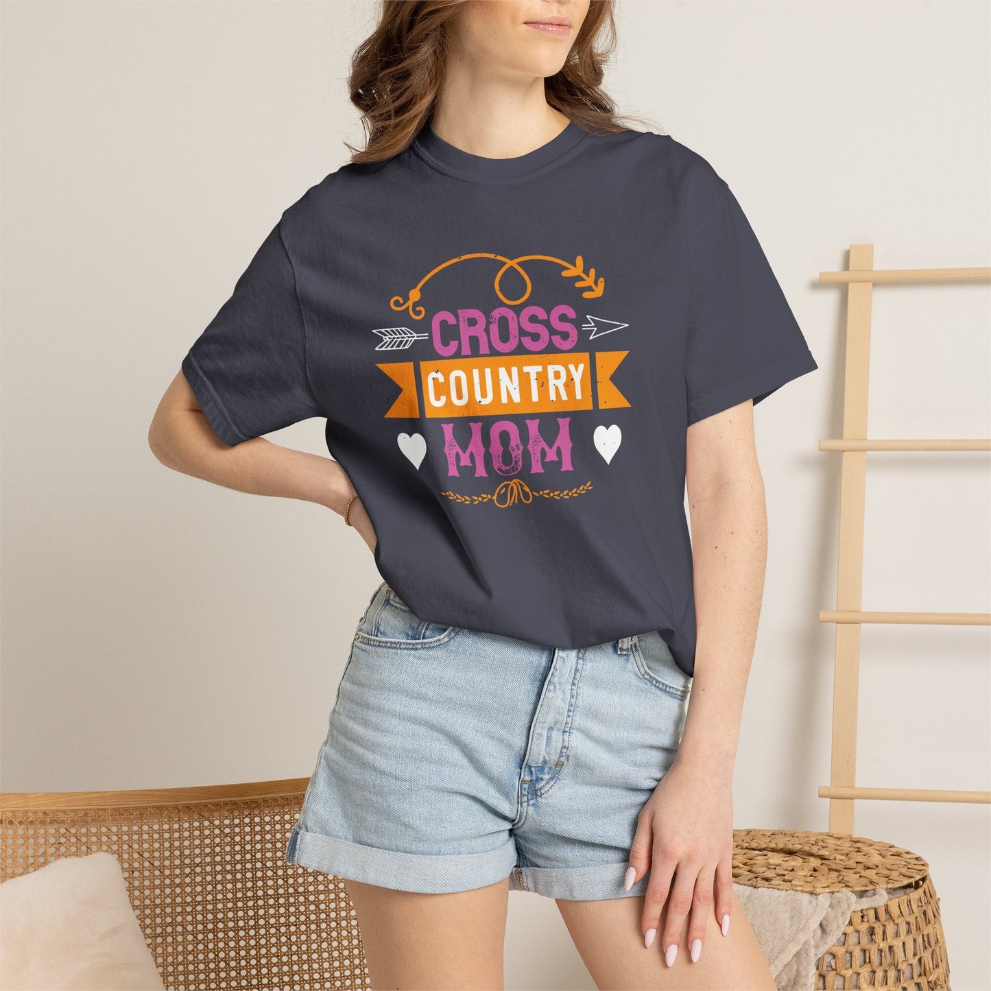 Mom T-shirt Mother Day Mama Tee Unisex Comfort Colors Garment-Dyed Cotton h68