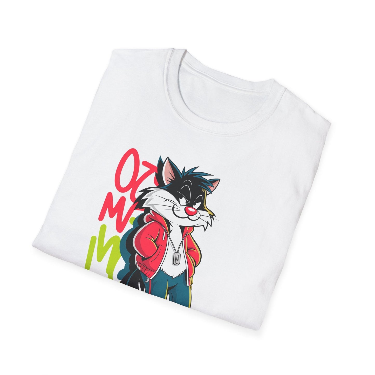Cartoon T Shirt With Animals And Animation Tee For Unisex Softstyle Gildan 64000