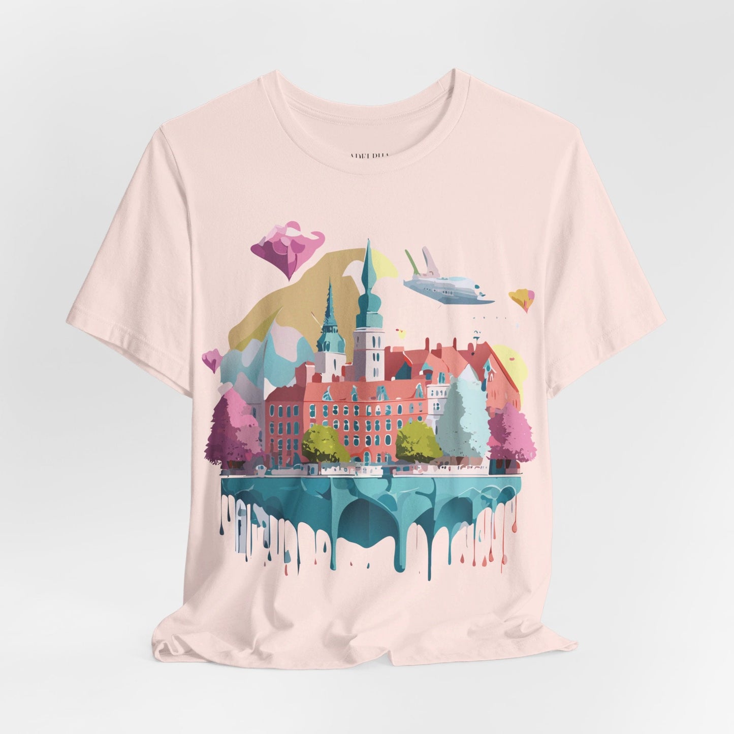 Germany Tourist Shirt Unisex Graphic Tee Vintage Inspired Art By Adelpha Premium Design