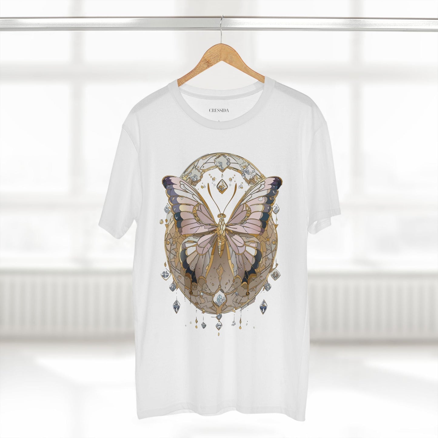 Butterfly Graphic Design Unisex 100 Cotton Tee 1