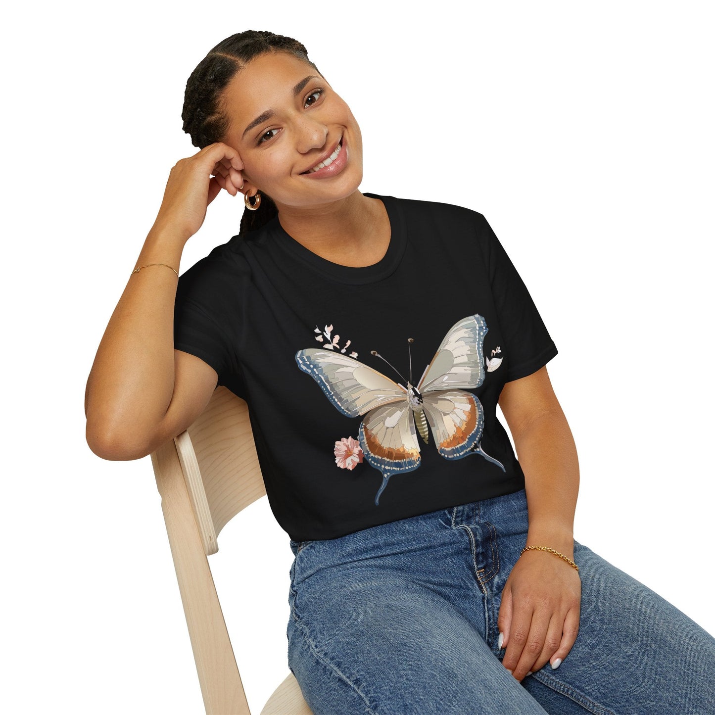 Butterfly Shirt Unisex Softstyle T Shirt Gildan 64000 Monarch Butterfly Tee Everyday Comfort