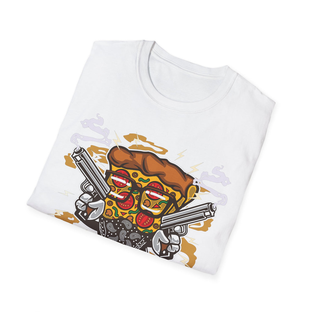 Unisex Cotton T-Shirt with Cartoon Graphic Design