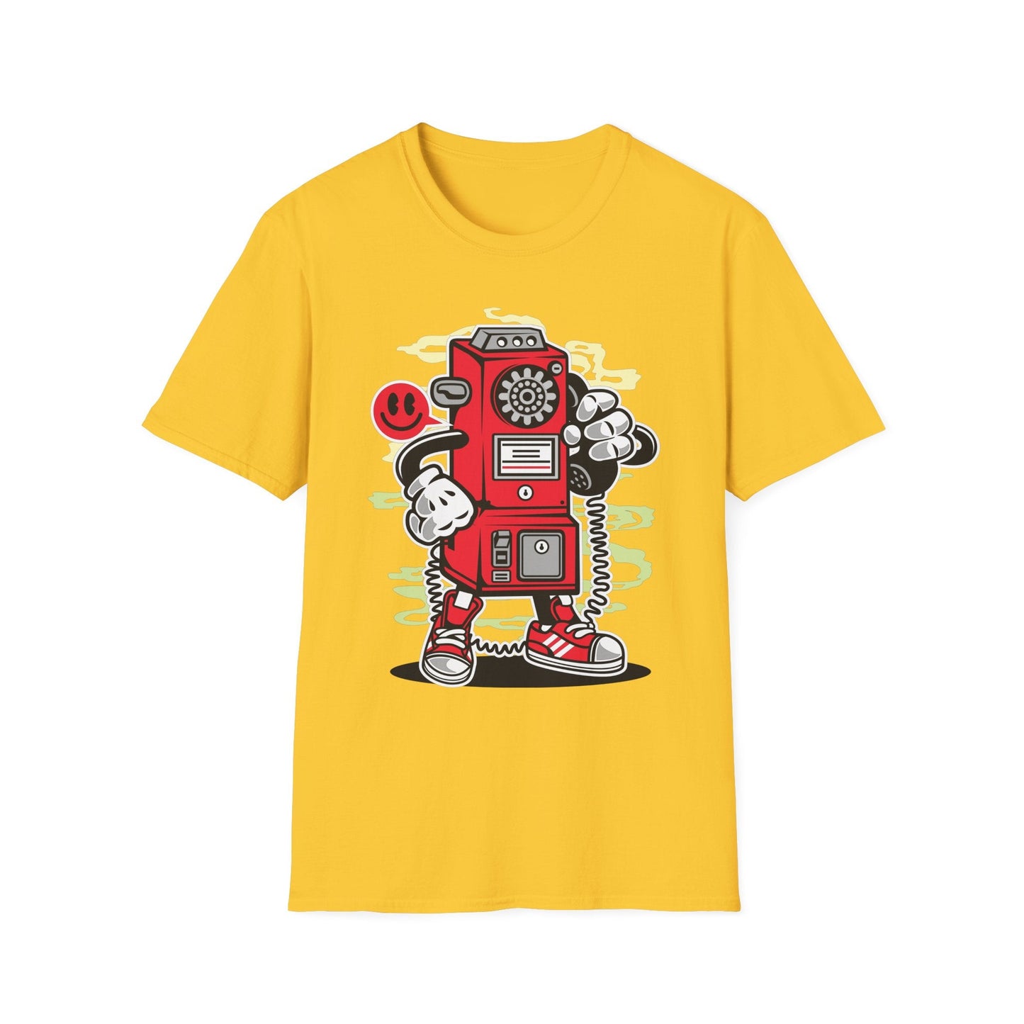 Cartoon T Shirt Animation T Shirt Funny Graphic Tee Softstyle 64000 Unisex Short Sleeve