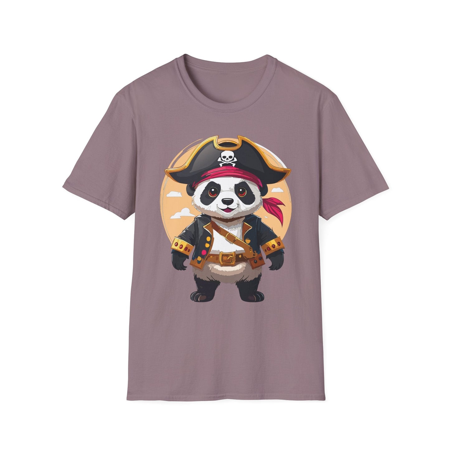 Panda Shirt Unisex T Shirt With Panda Animal Tee Animals Gildan Softstyle 64000 Cotton