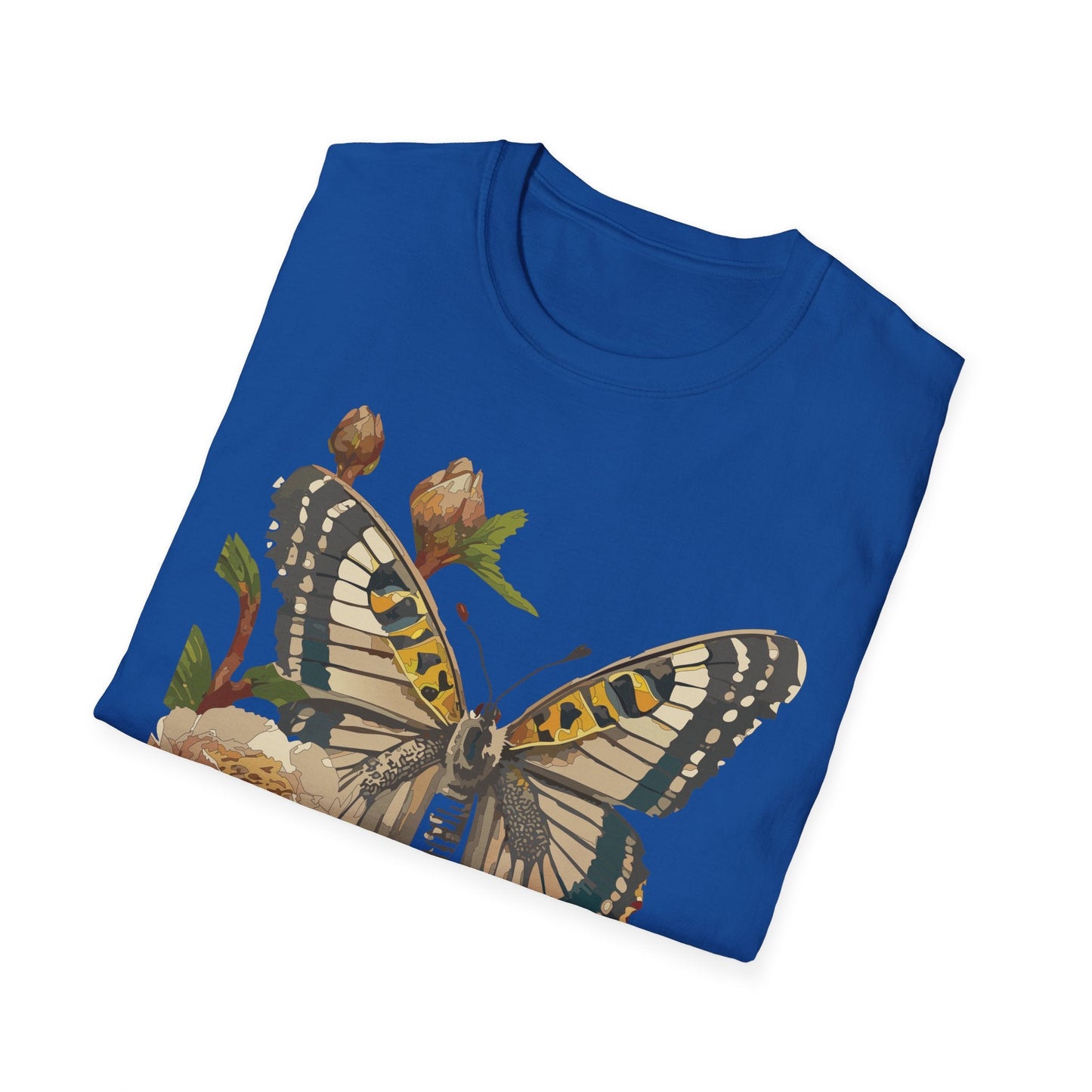 Butterfly Shirt Unisex T Shirt Monarch Butterfly Gildan Softstyle 64000 Cotton Tee