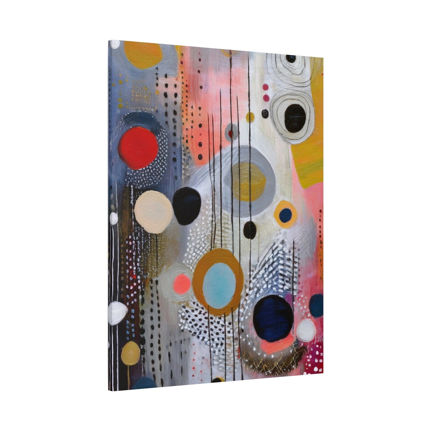 Abstract Oil Painting Print Canvas 20x24,20x30,24x30 24x32,24x36,30x40 32x48,36x48,40x60 Pine-Wood Inner Frame ABS-109