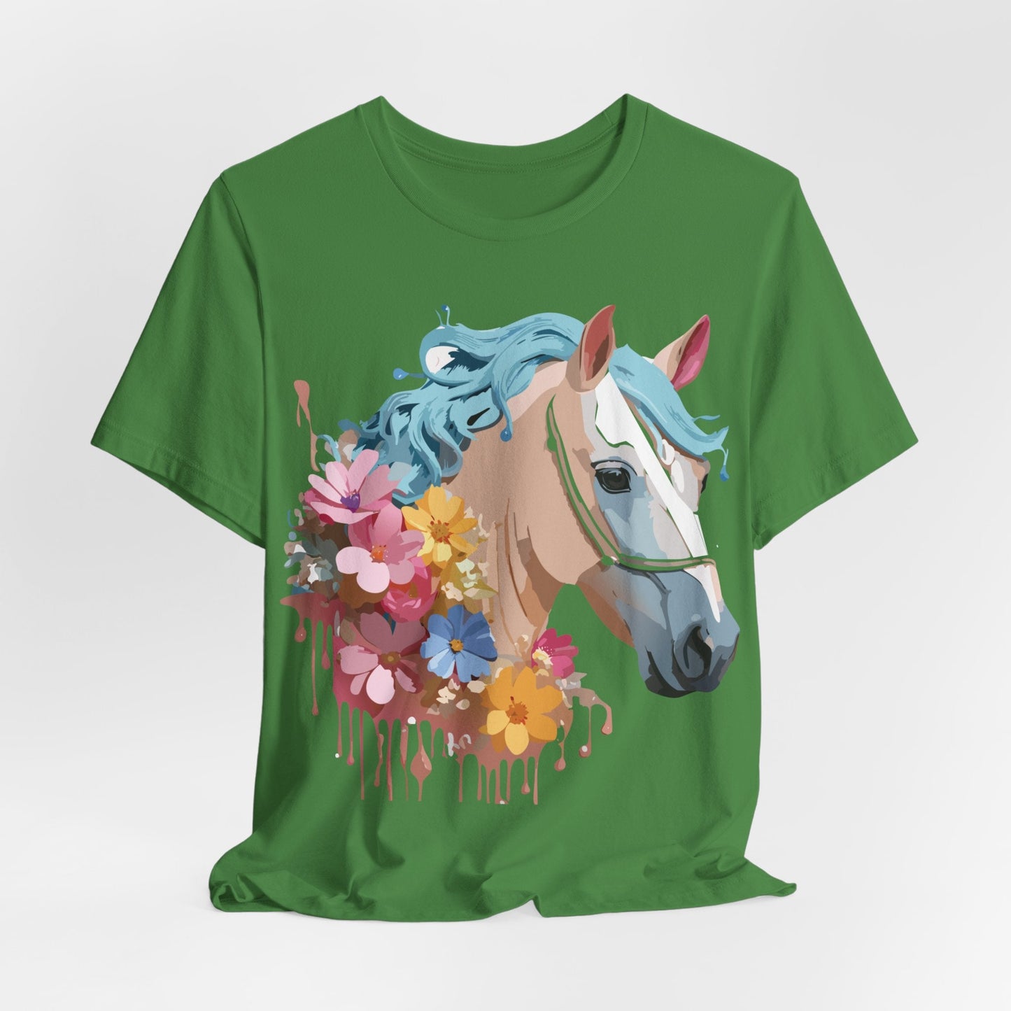 Unisex Horse Graphic Tee From Adelpha Vintage Inspired Art Shirt Short Sleeve Jersey
