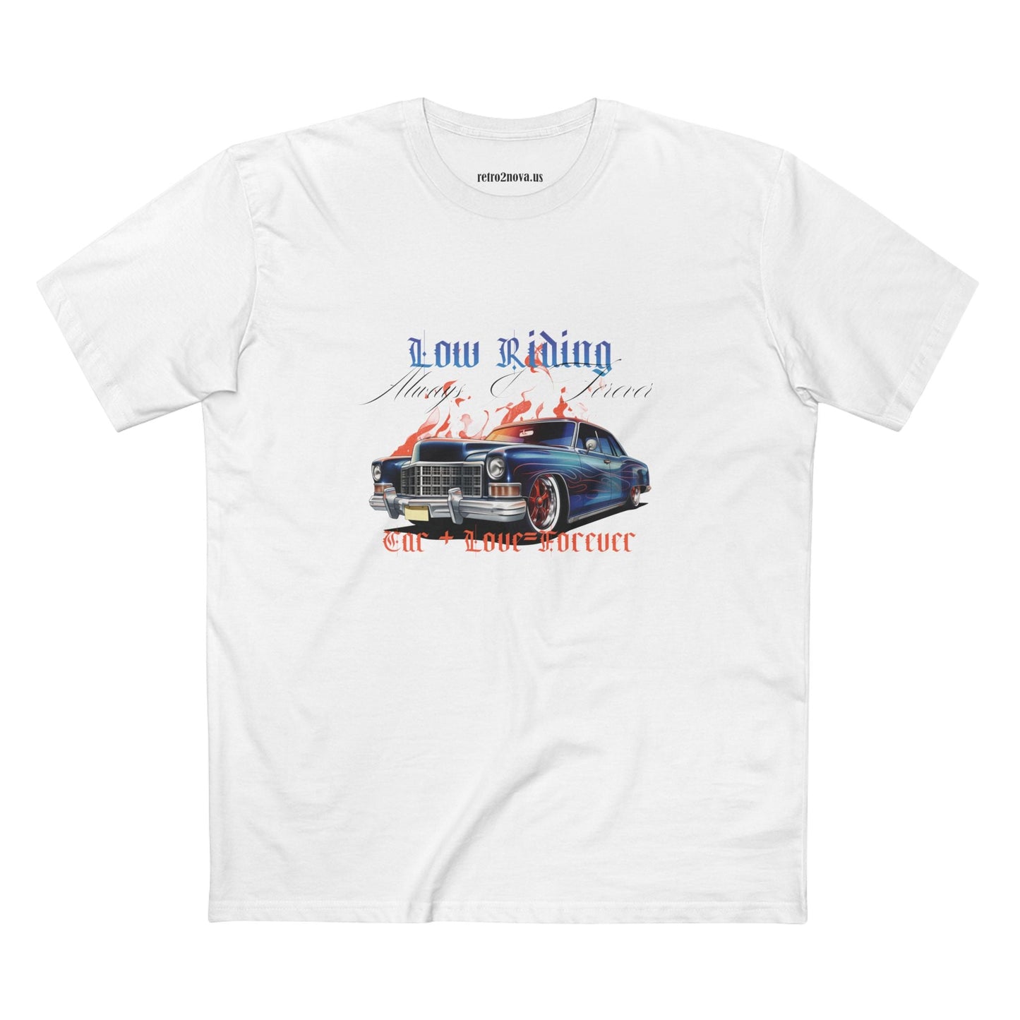 Retro Car Shirt RC28 Vintage Car Tee Unisex Premium Cotton With Original Art Design